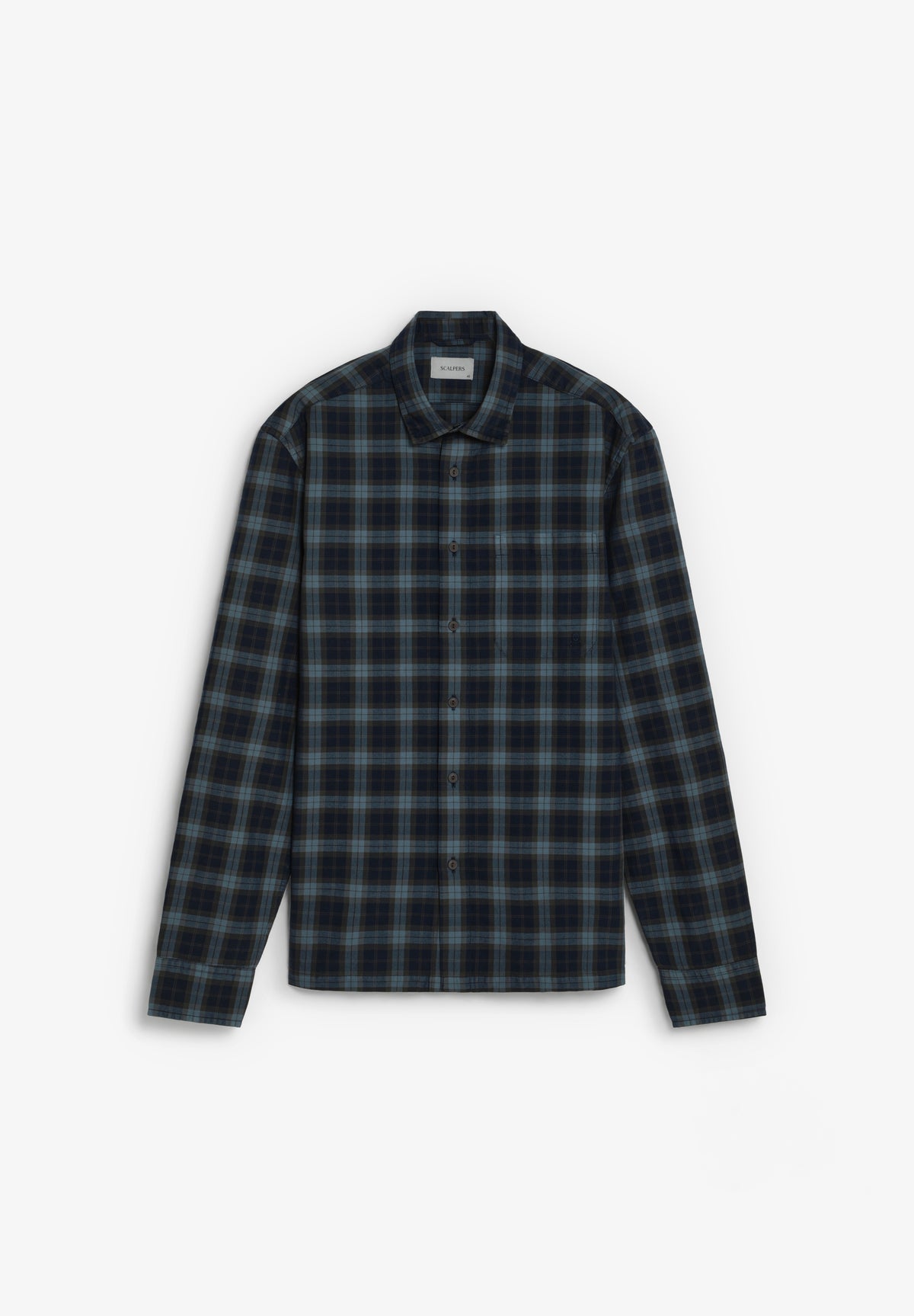 CAMISA ESTAMPADA CUADROS
