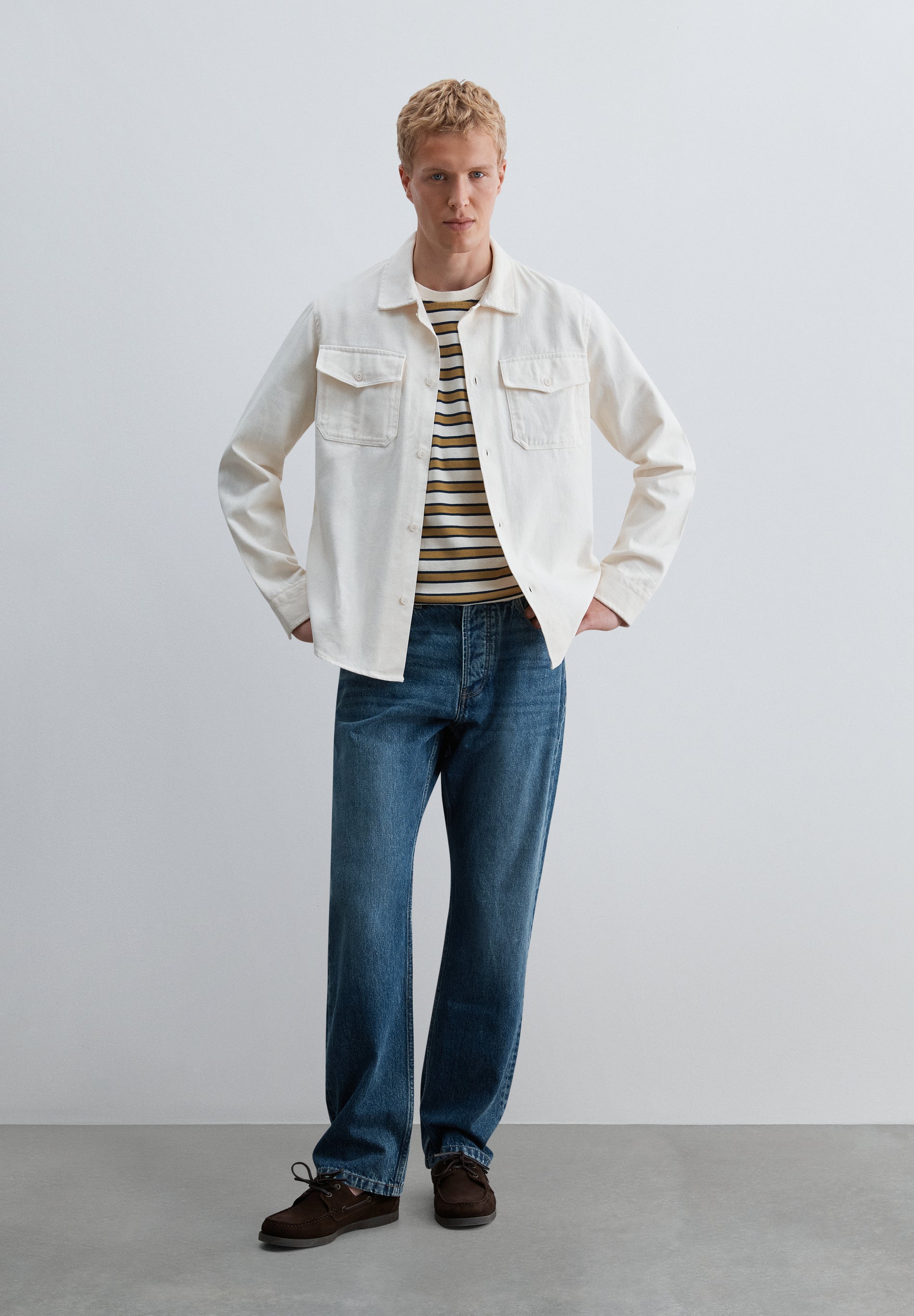 SOBRECAMISA BOLSILLOS BOXY FIT