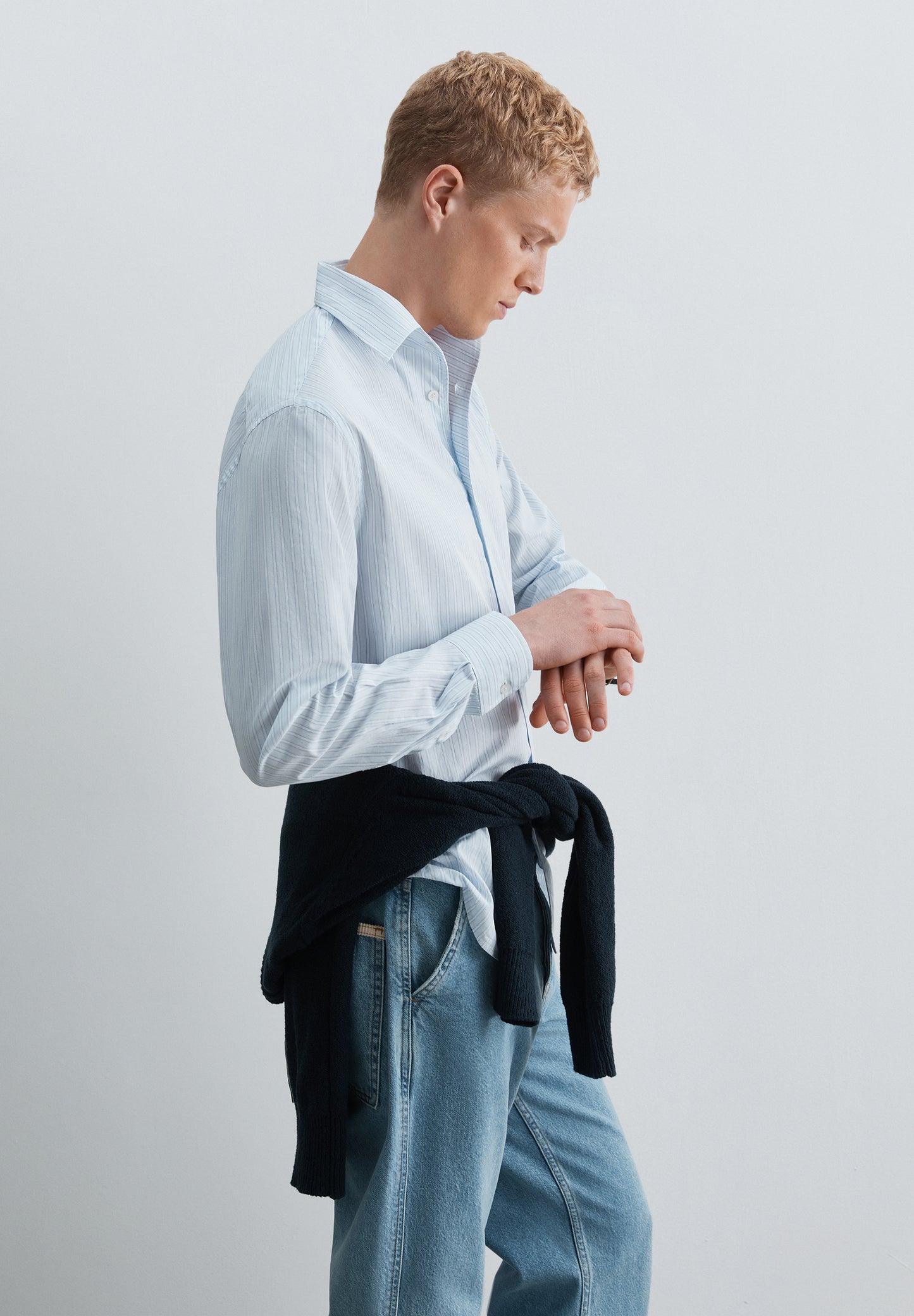 CAMISA POPELÍN DE ALGODÓN LIGERO