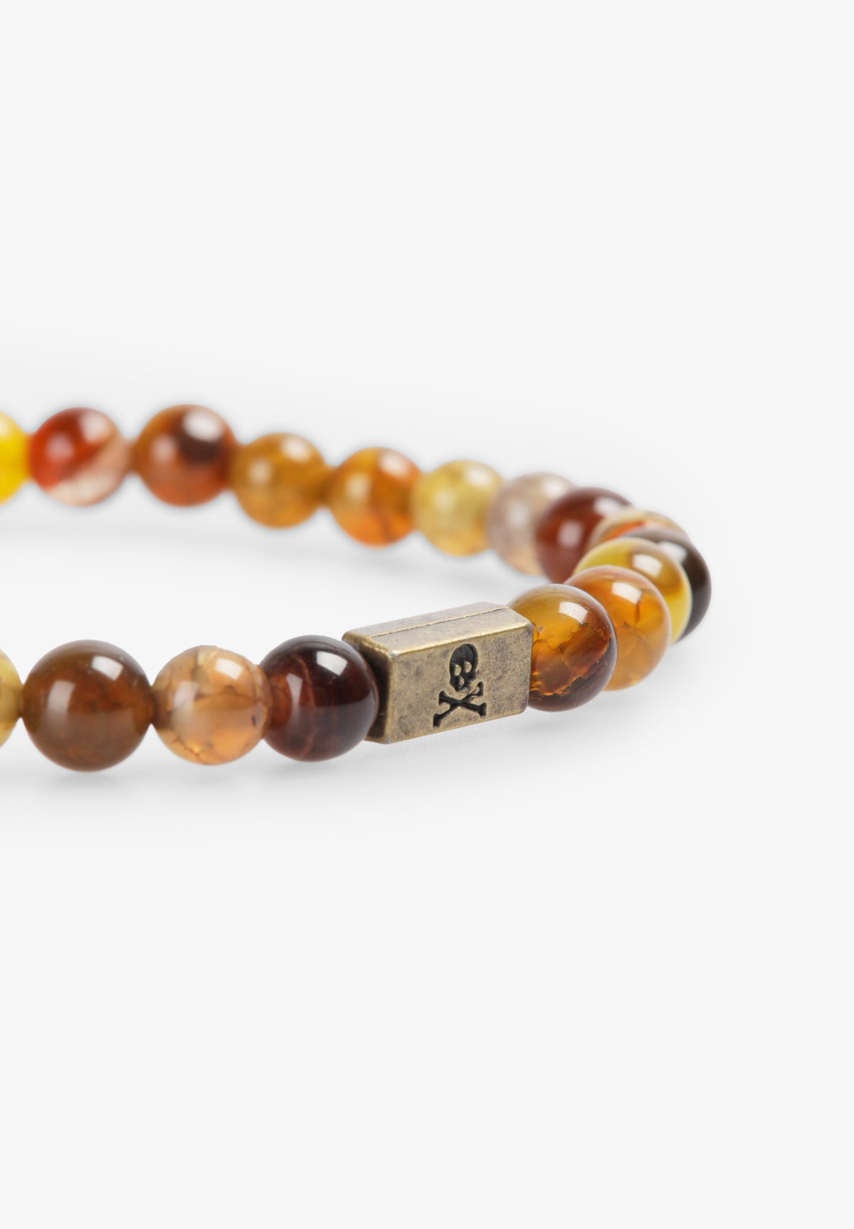 PULSERA CUENTAS PIEDRA NATURAL