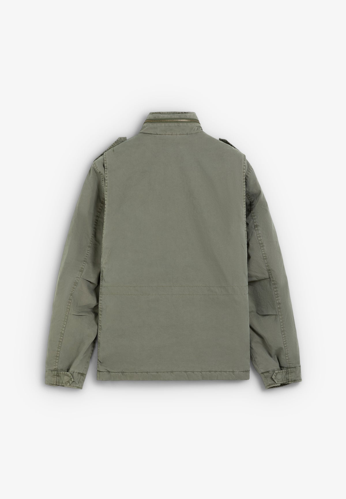 CHAQUETA MILITAR CAPUCHA OCULTA
