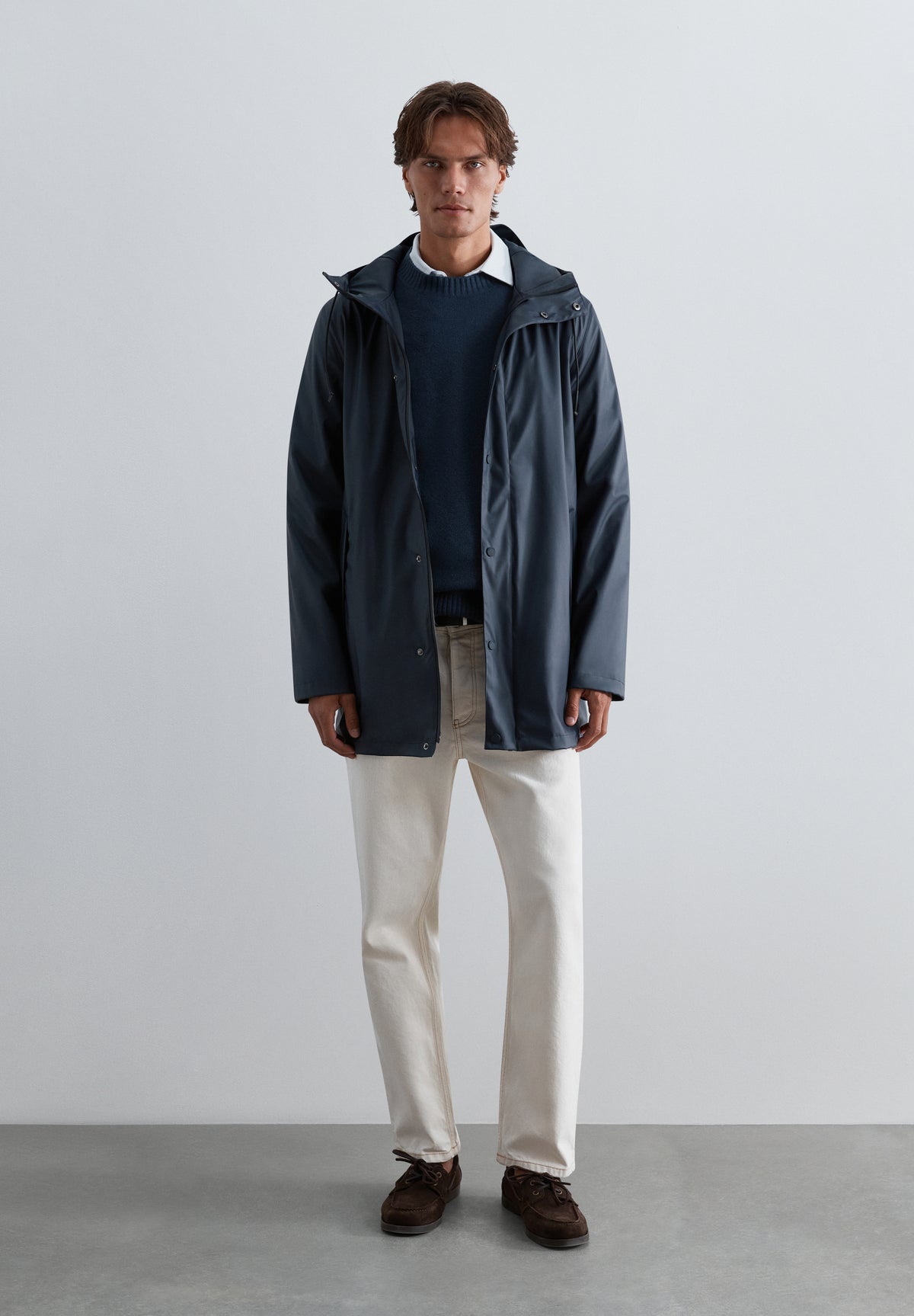 CHAQUETA IMPERMEABLE LOGO
