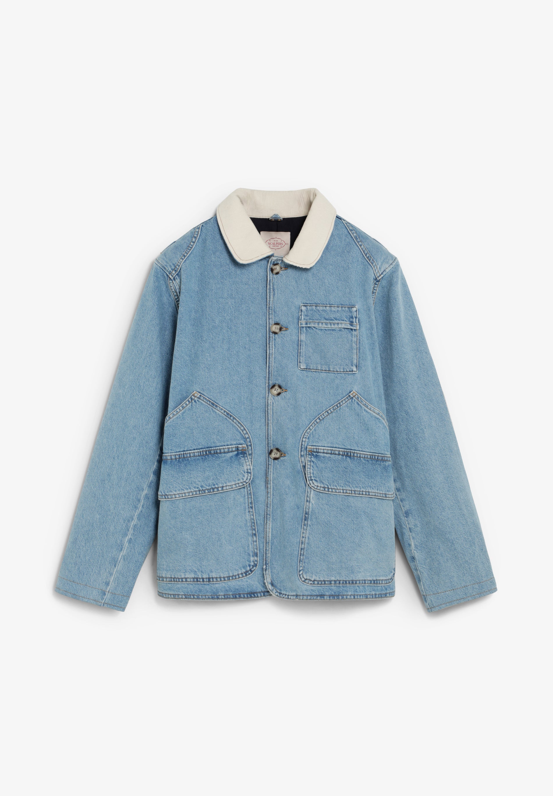 CHAQUETA DENIM MULTIBOLSILLOS