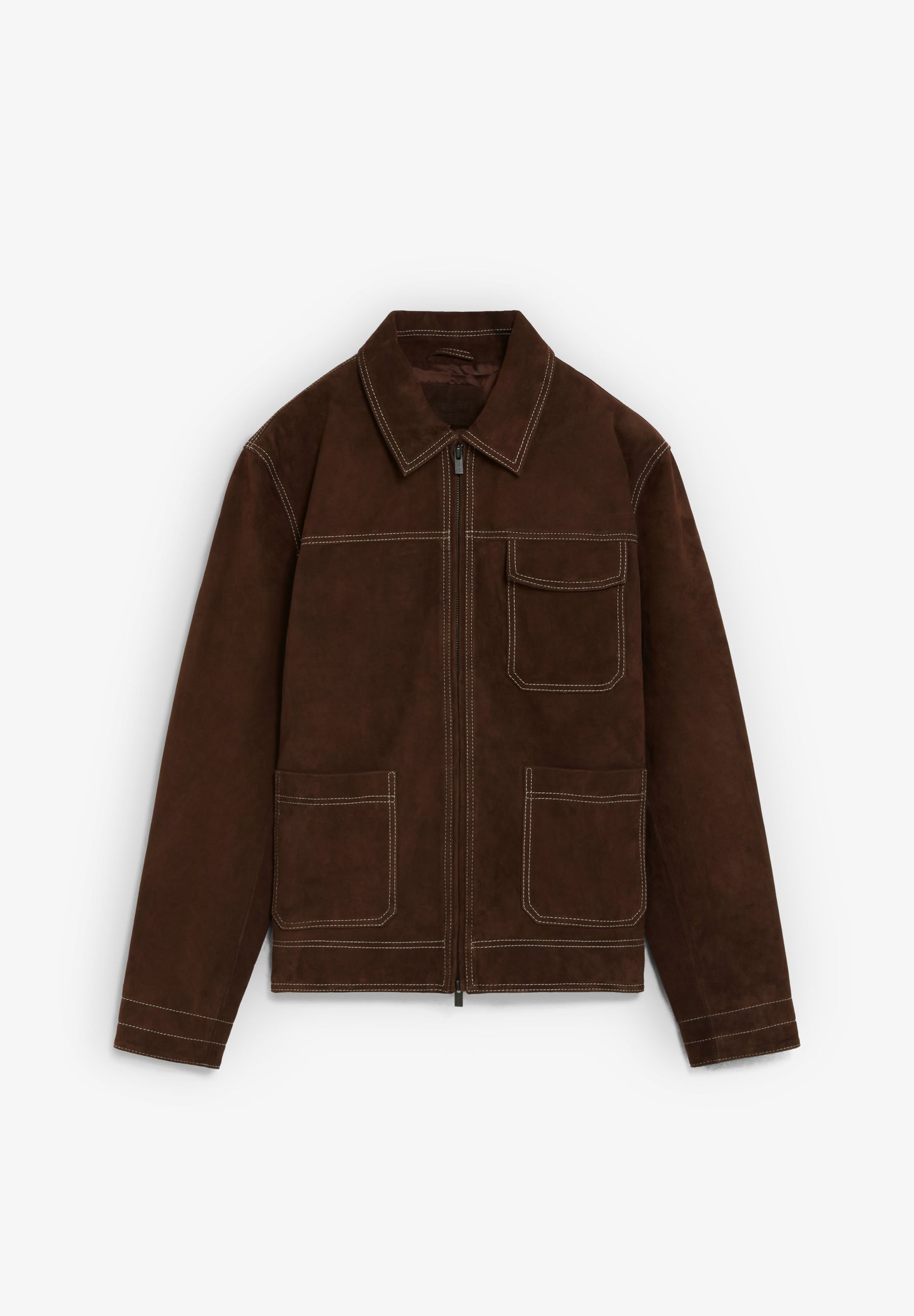 SCSTITCH SUEDE JACKET
