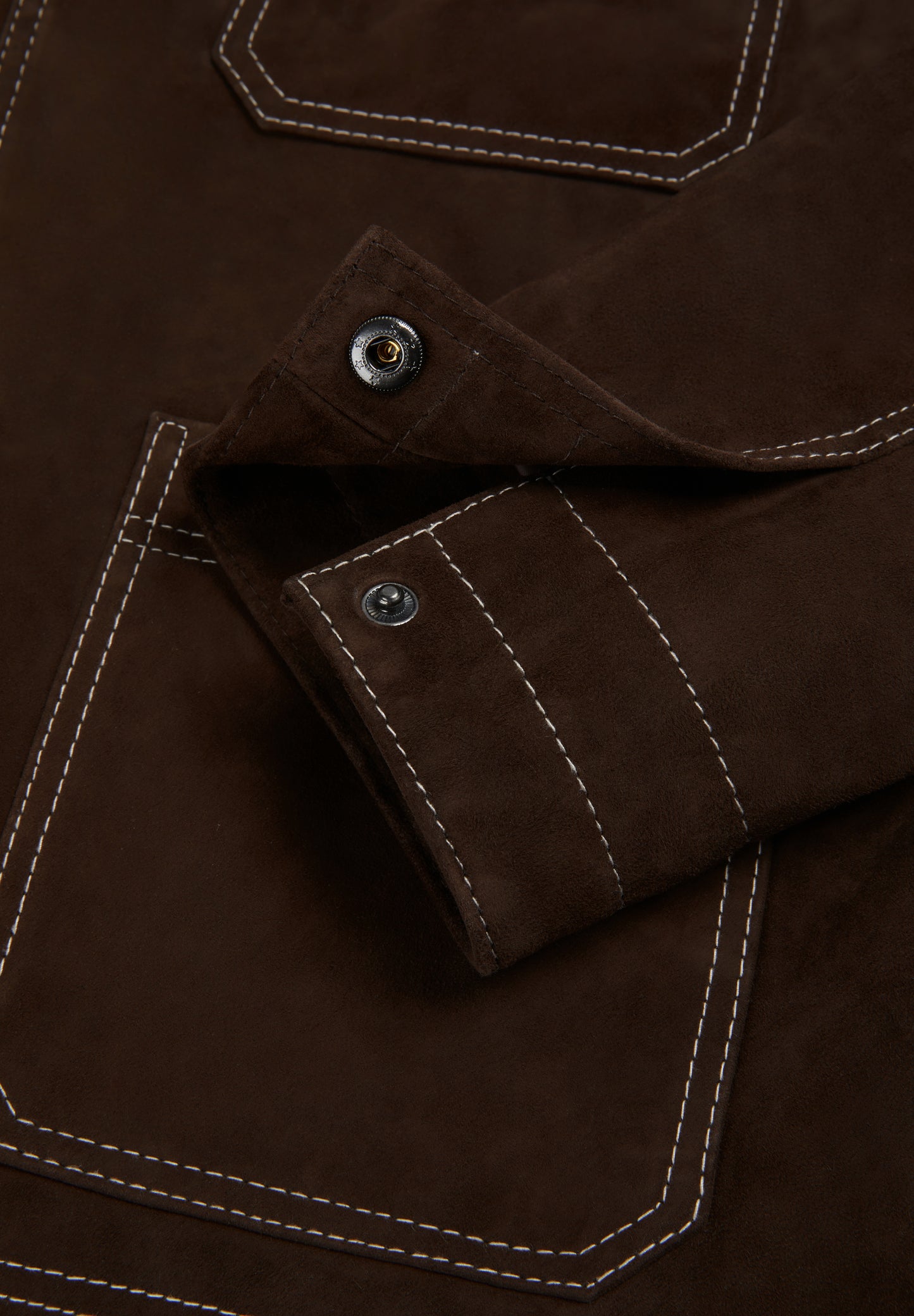 SCSTITCH SUEDE JACKET