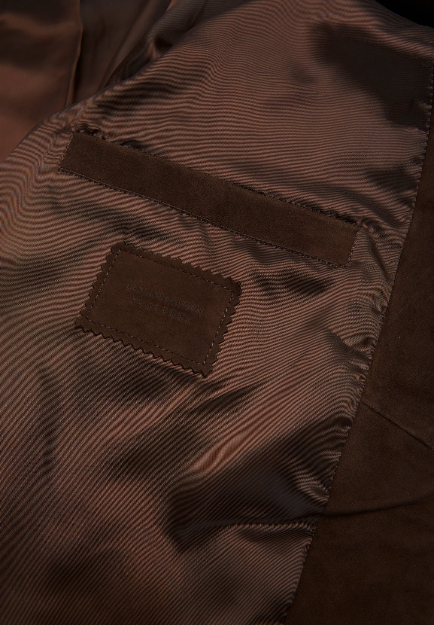 SCSTITCH SUEDE JACKET