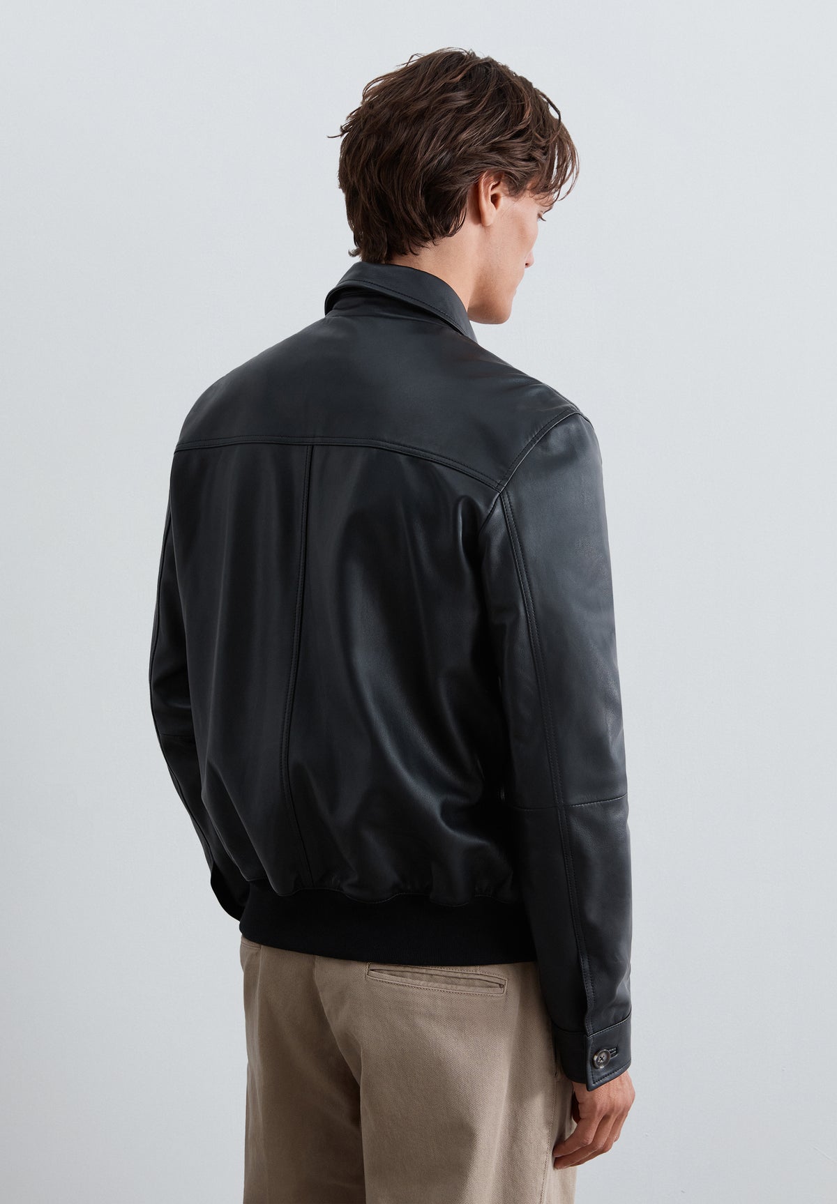 CHAQUETA PIEL BOLSILLOS