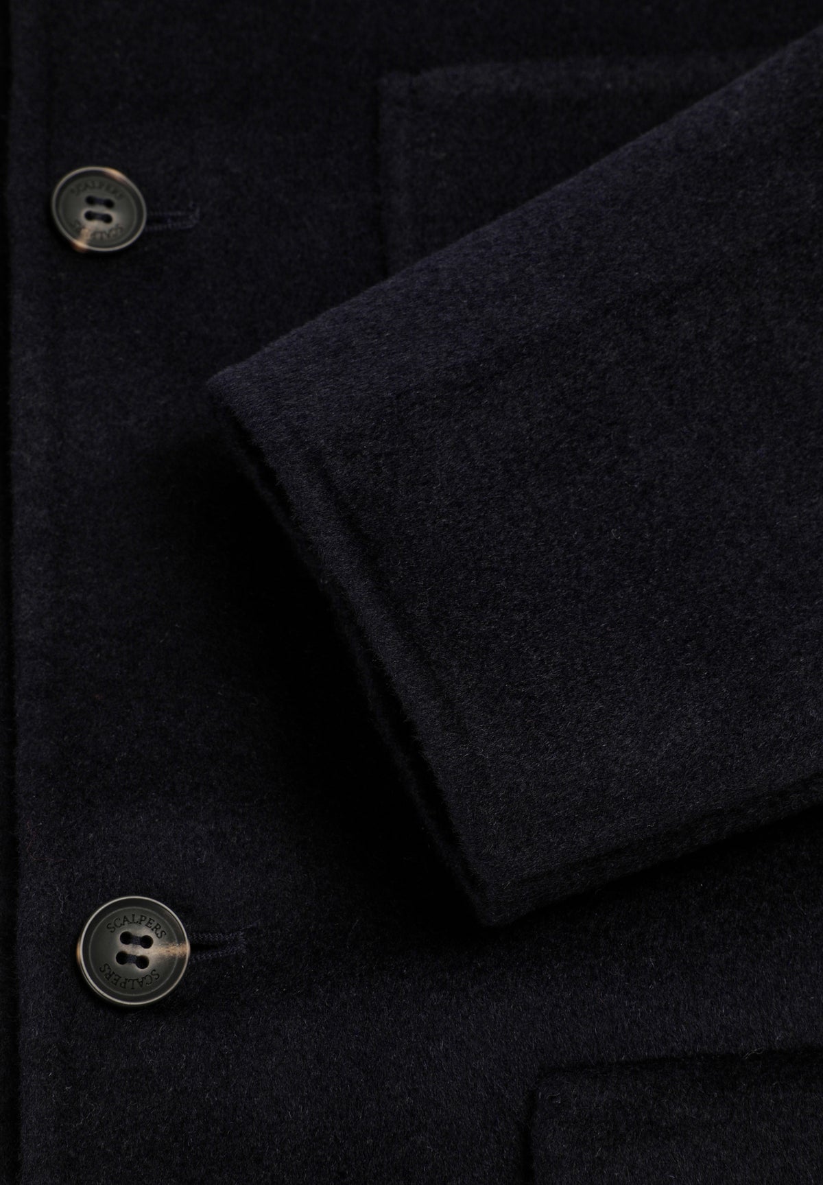 CHAQUETA LANA BOTONES