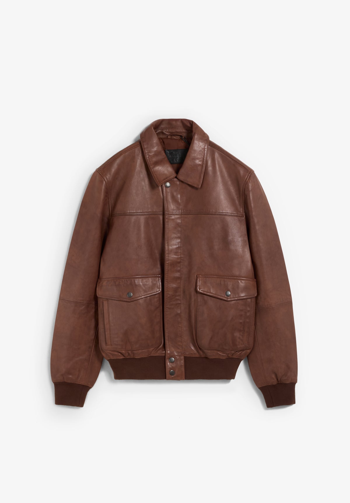 CHAQUETA PIEL BOLSILLOS