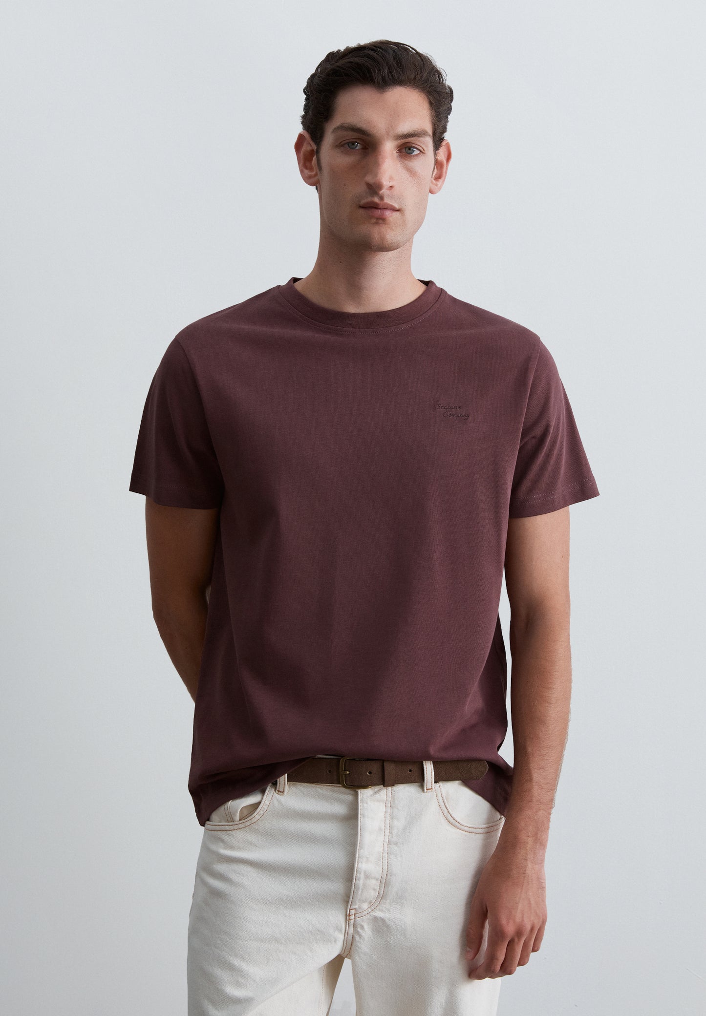 CAMISETA BORDADA HEAVY JERSEY