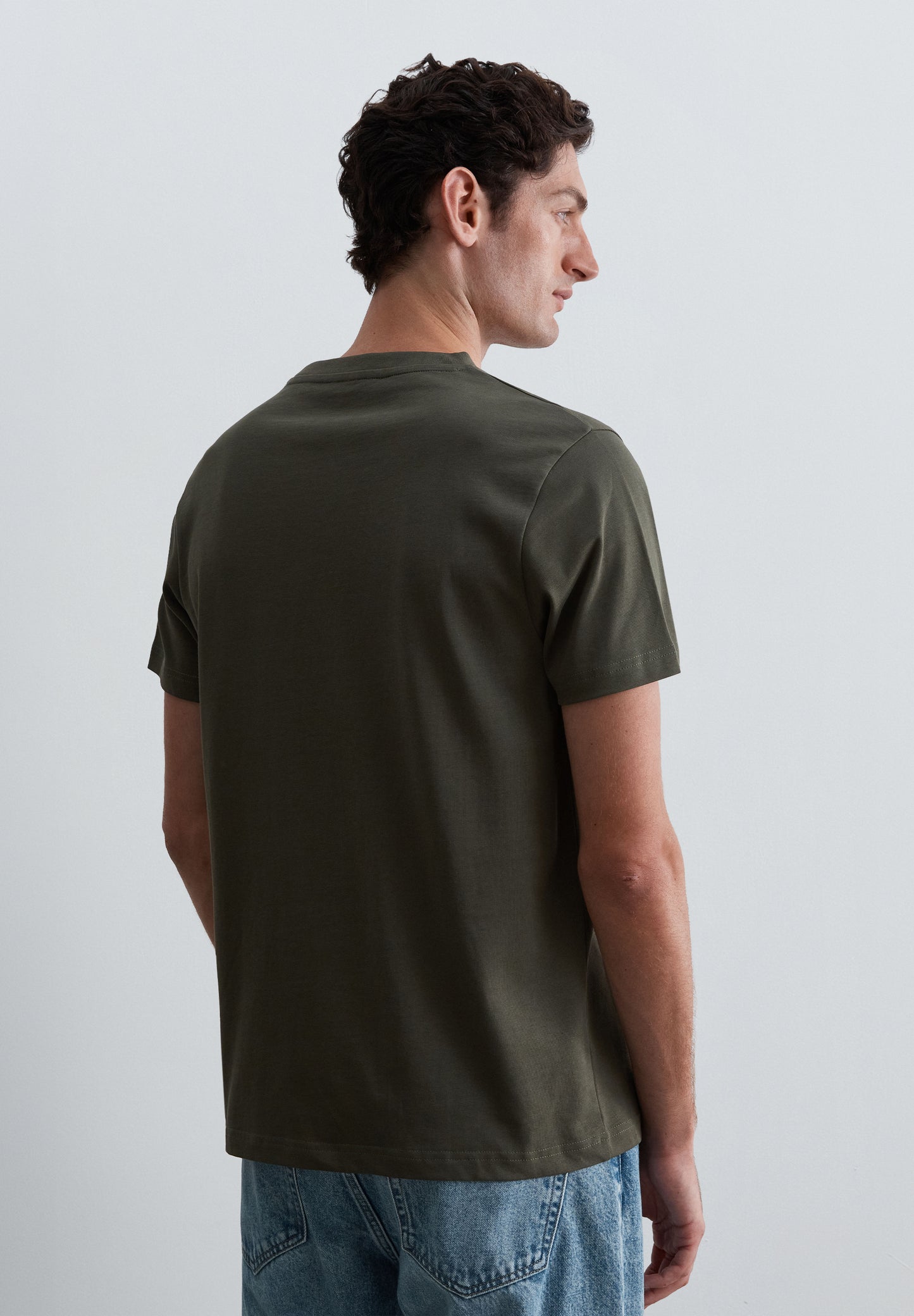 CAMISETA BORDADA HEAVY JERSEY