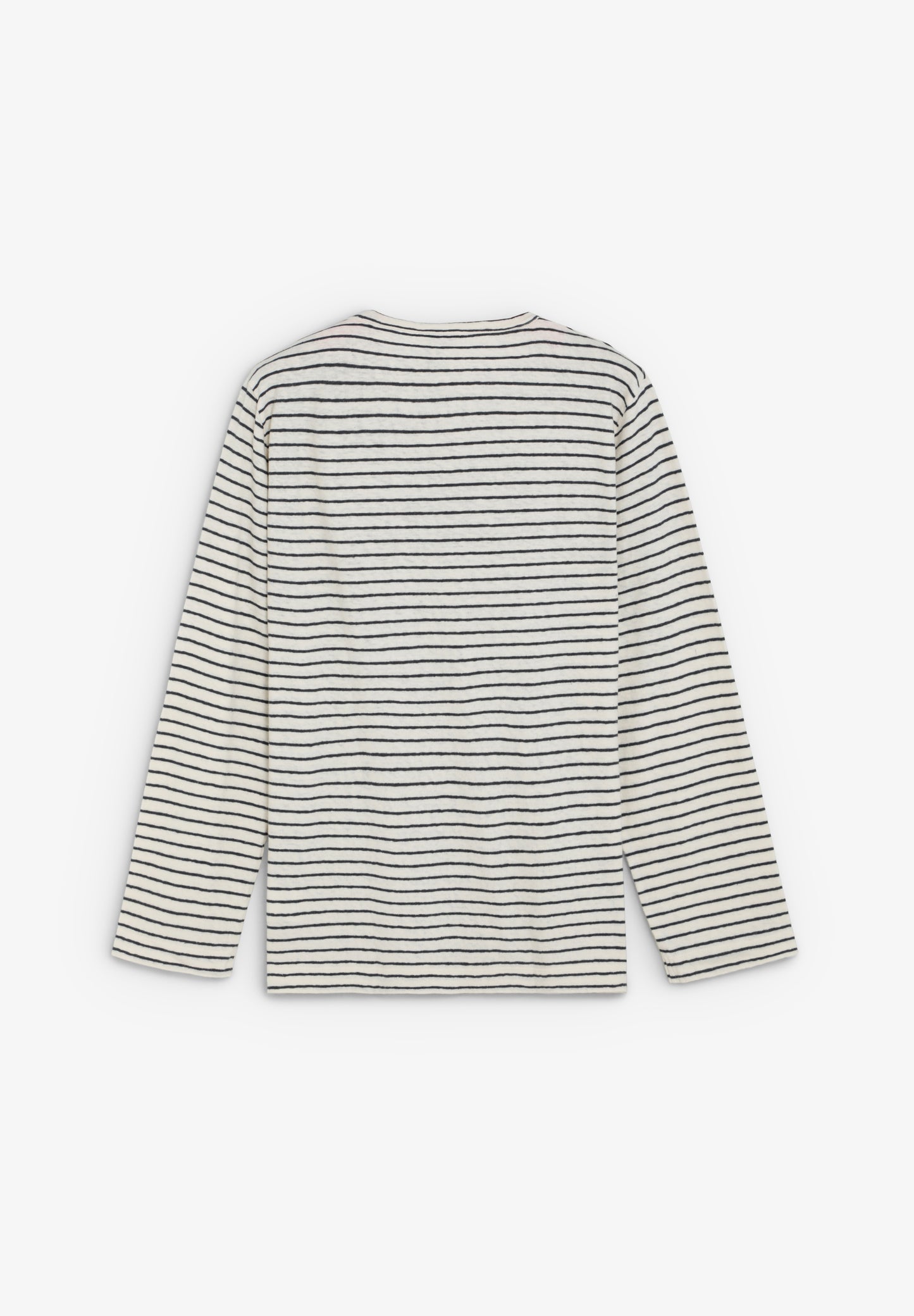 CAMISETA RAYAS ALGODÓN Y LINO