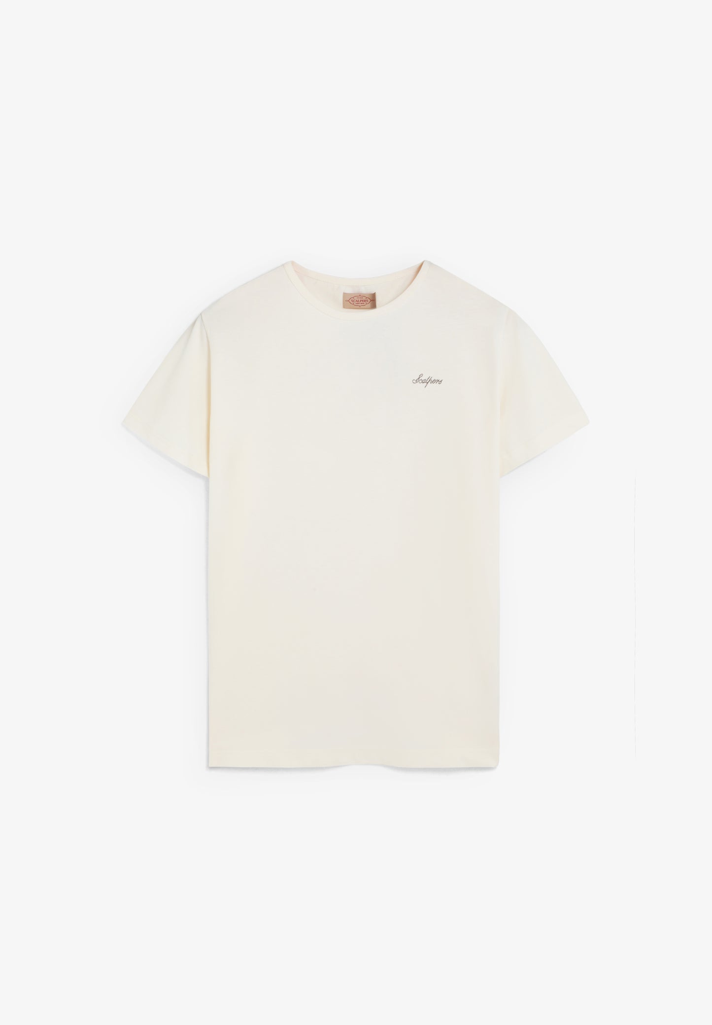 CAMISETA MANGA CORTA LOGO BORDADO