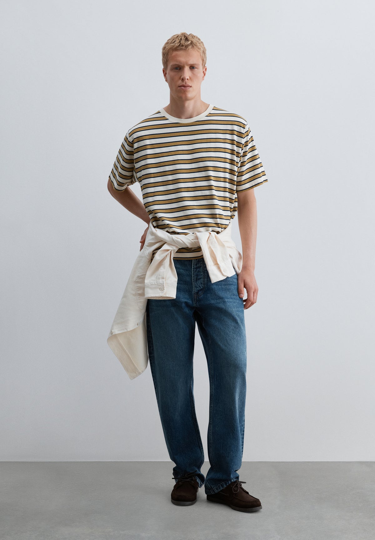 CAMISETA RAYAS BOXY