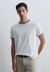 CAMISETA RIB A CONTRASTE