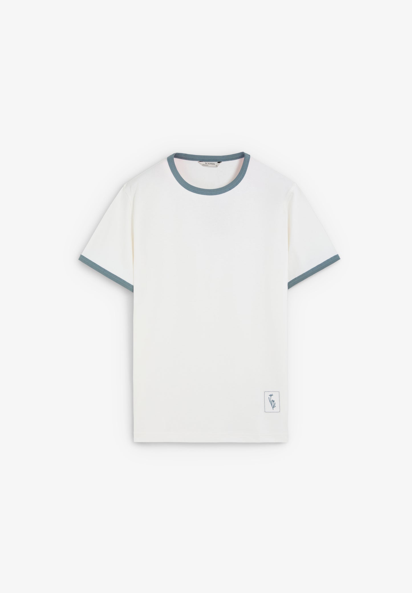 CAMISETA RIB A CONTRASTE