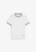 CAMISETA RIB A CONTRASTE