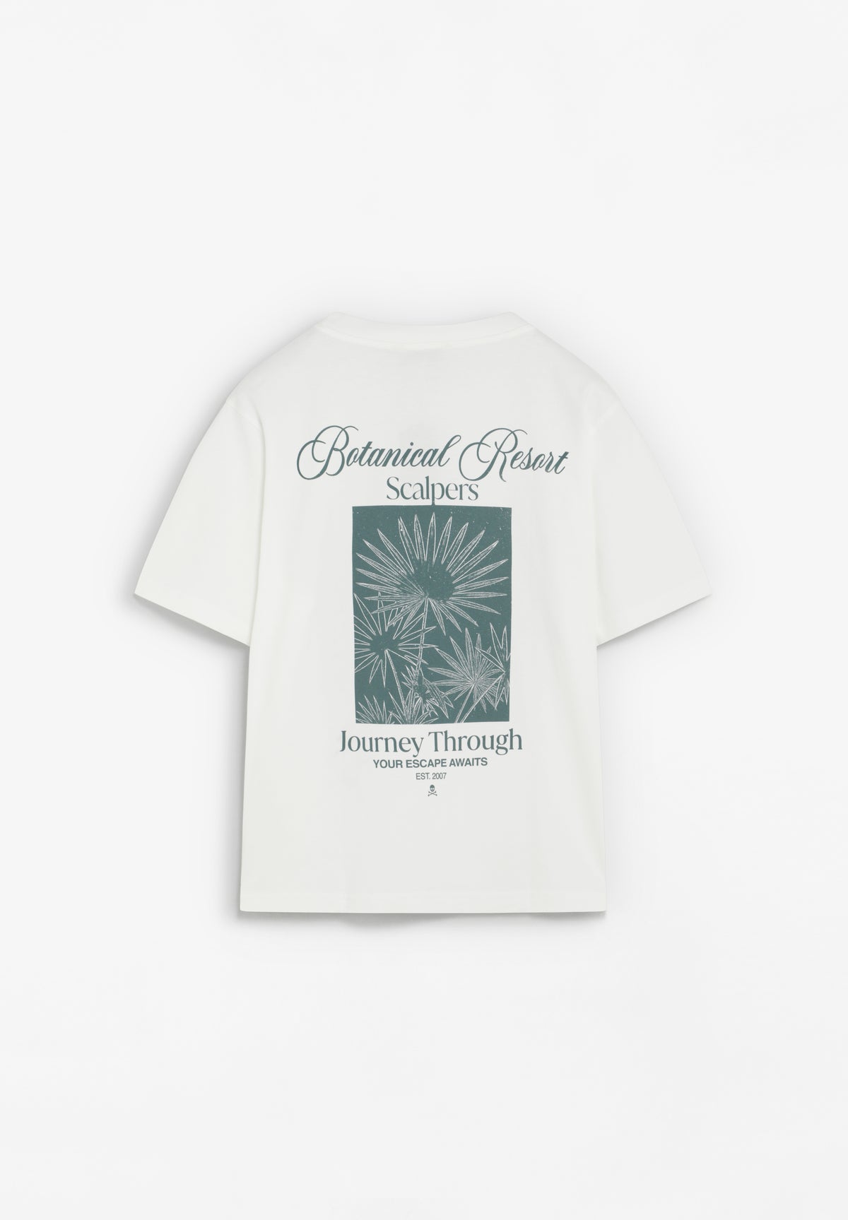 CAMISETA BOXY ESTAMPADA