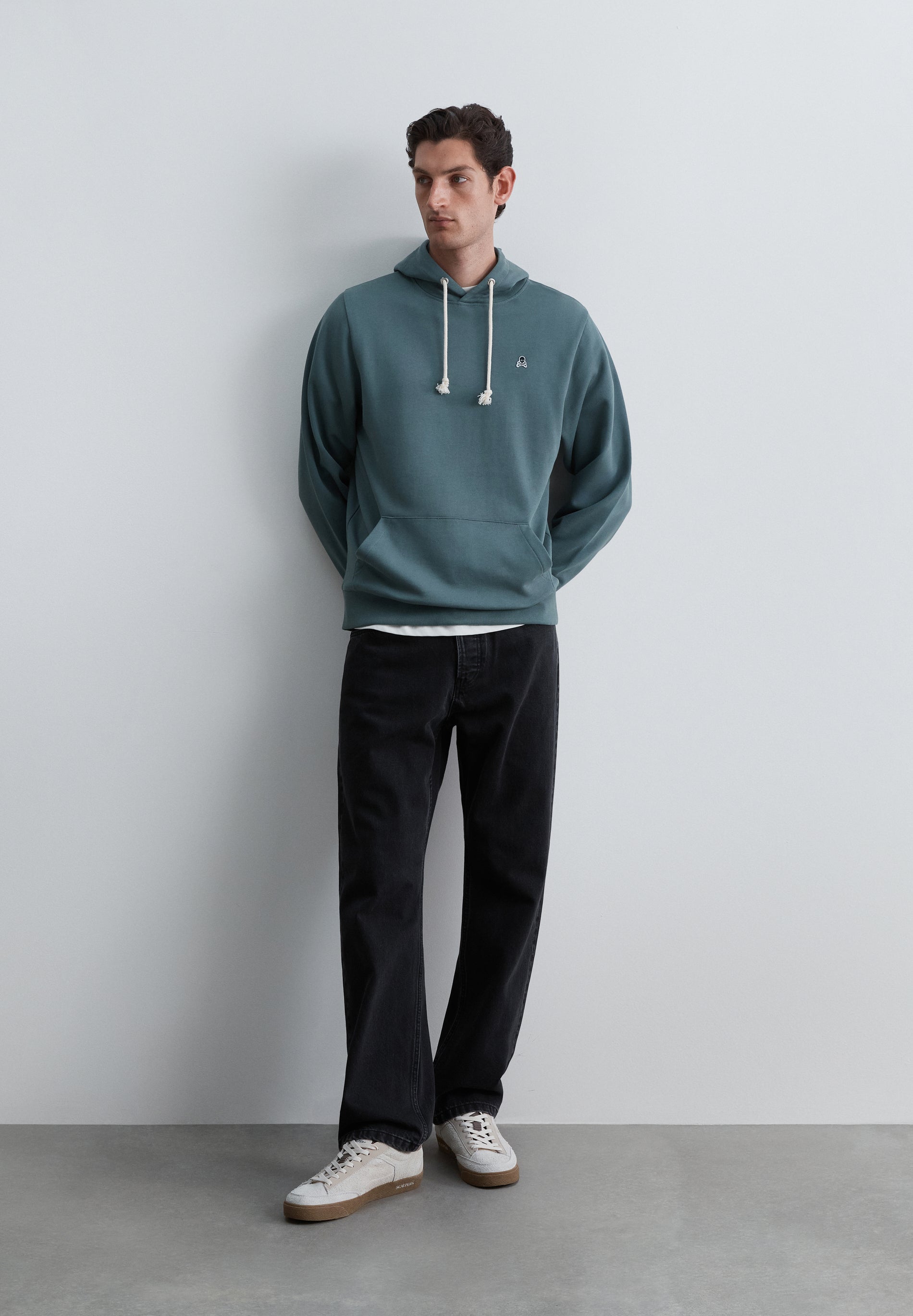 SUDADERA CAPUCHA WASHED