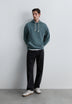 SUDADERA CAPUCHA WASHED