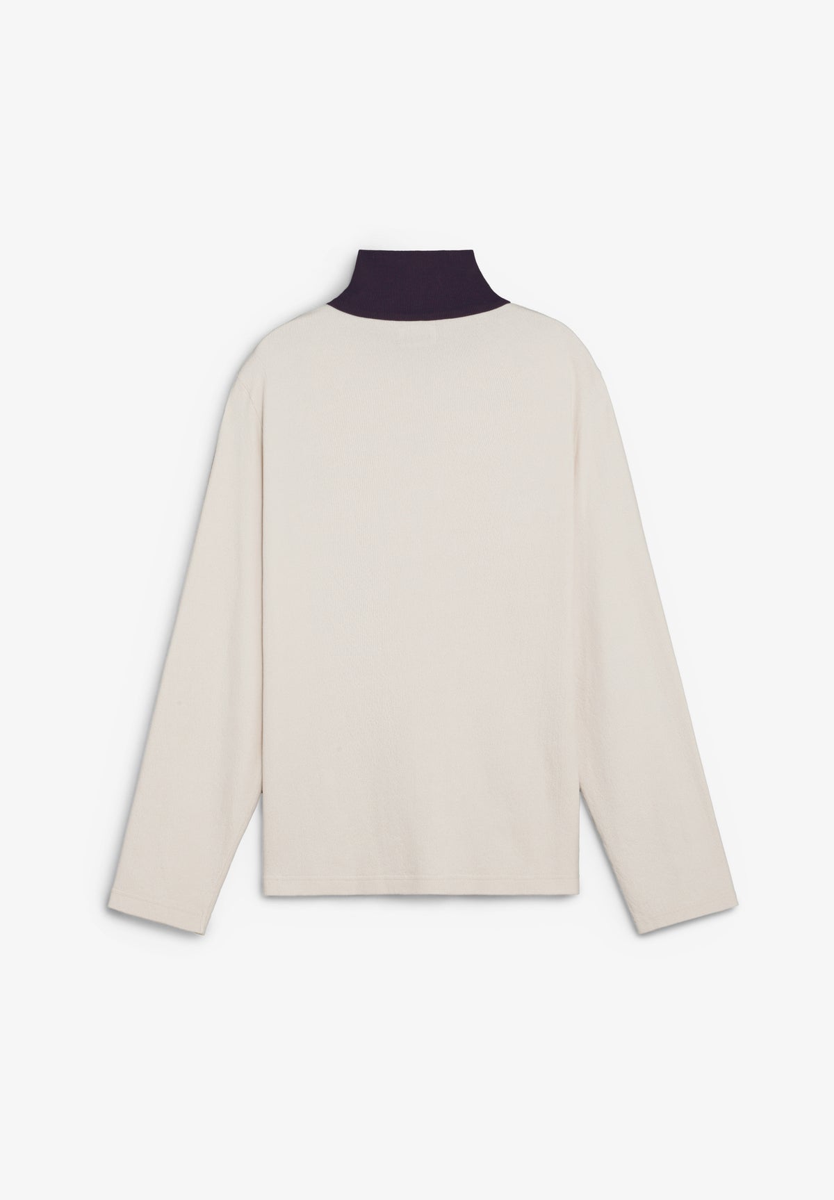 SUDADERA HALF-ZIP CUELLO CONTRASTE