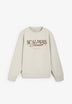 SUDADERA REGULAR FIT ESTAMPADO DELANTERO