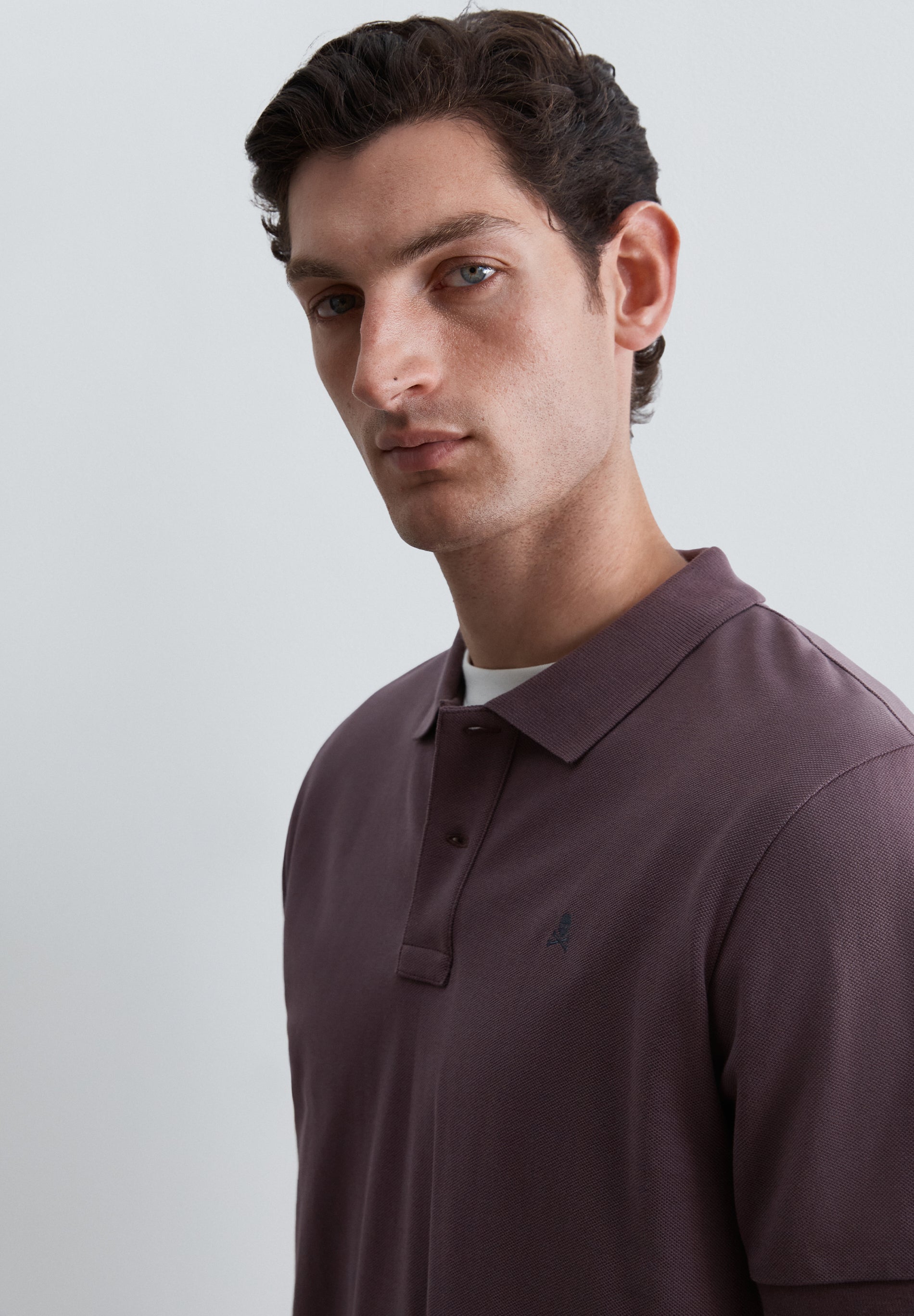 POLO PIQUÉ CALAVERA CONTRASTE