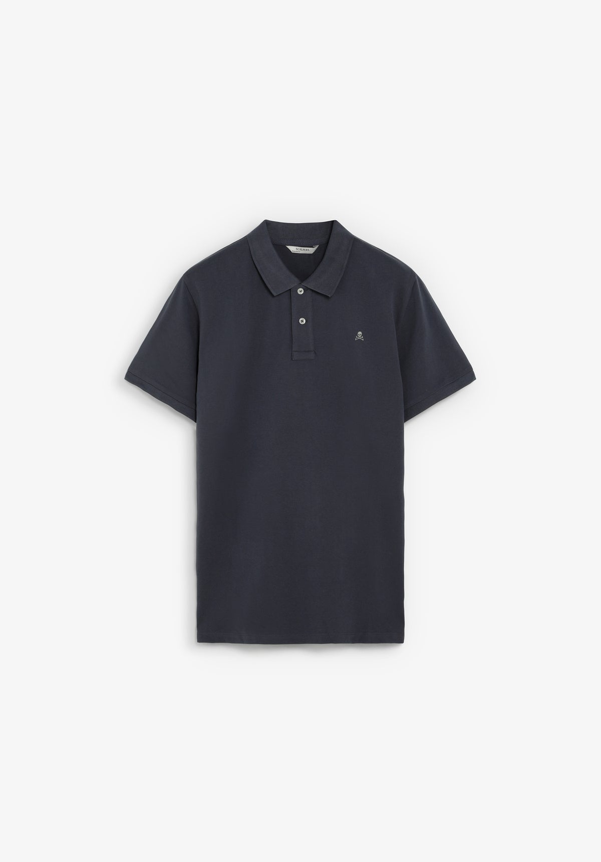 POLO PIQUÉ CALAVERA CONTRASTE