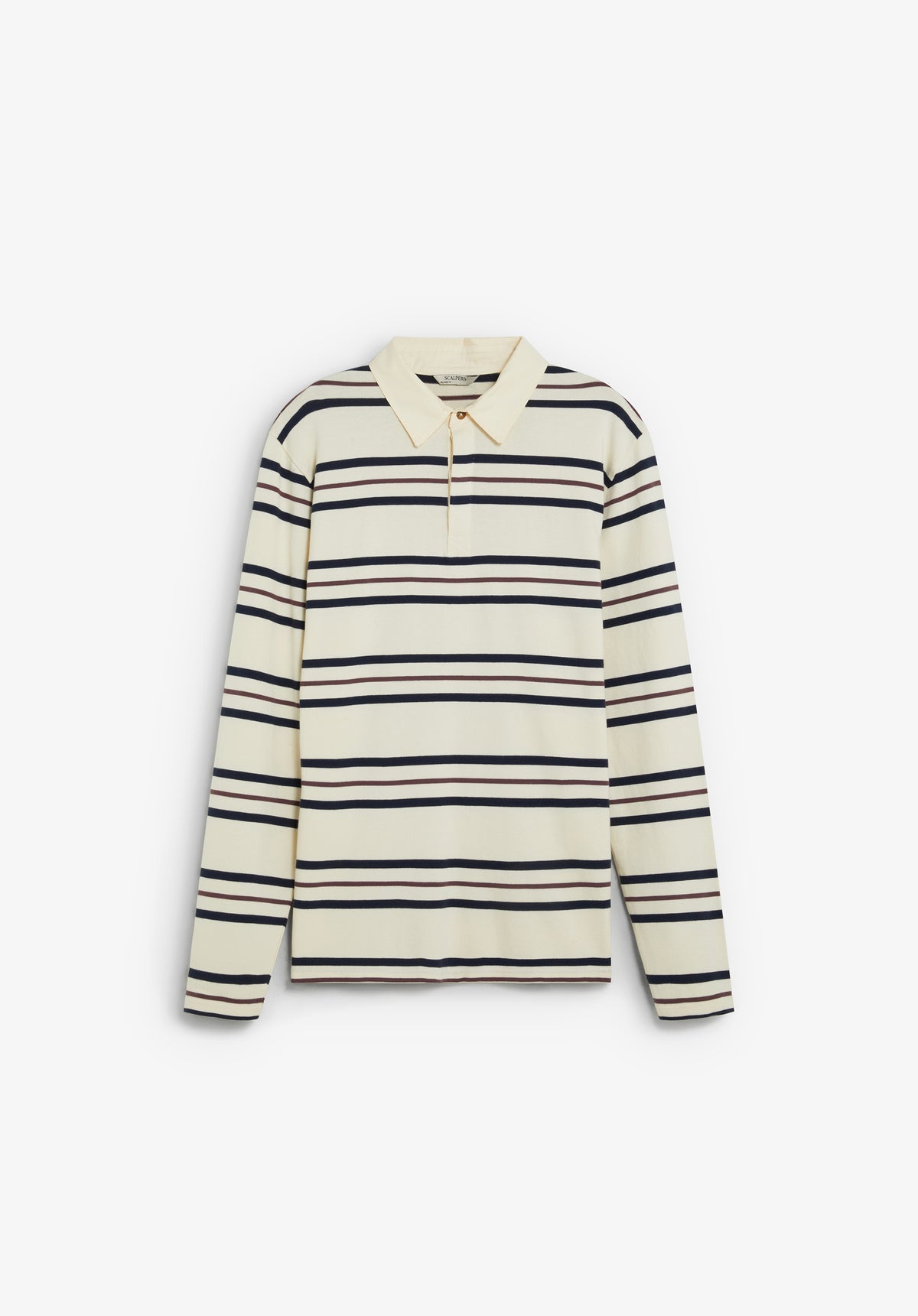 SCSTRIPES LS POLO