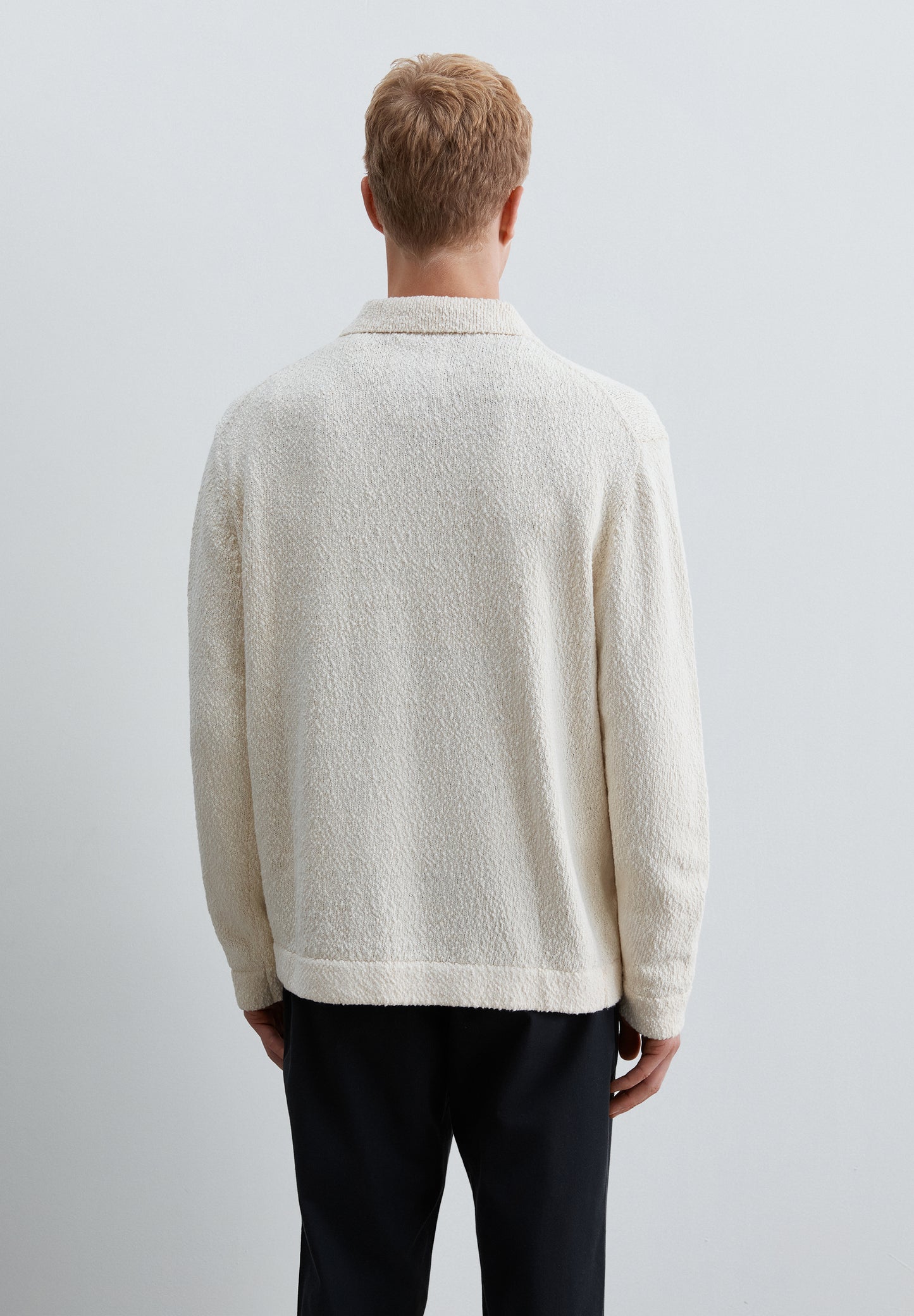 JERSEY POLO DE PUNTO BUCLÉ