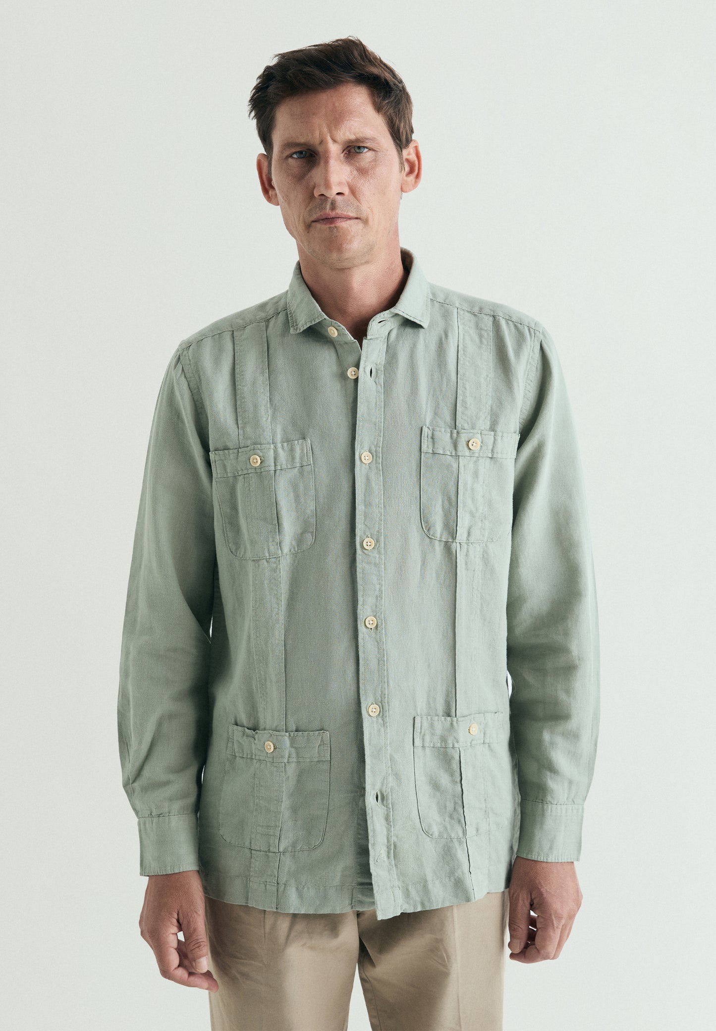 CAMISA SAHARIANA LINO