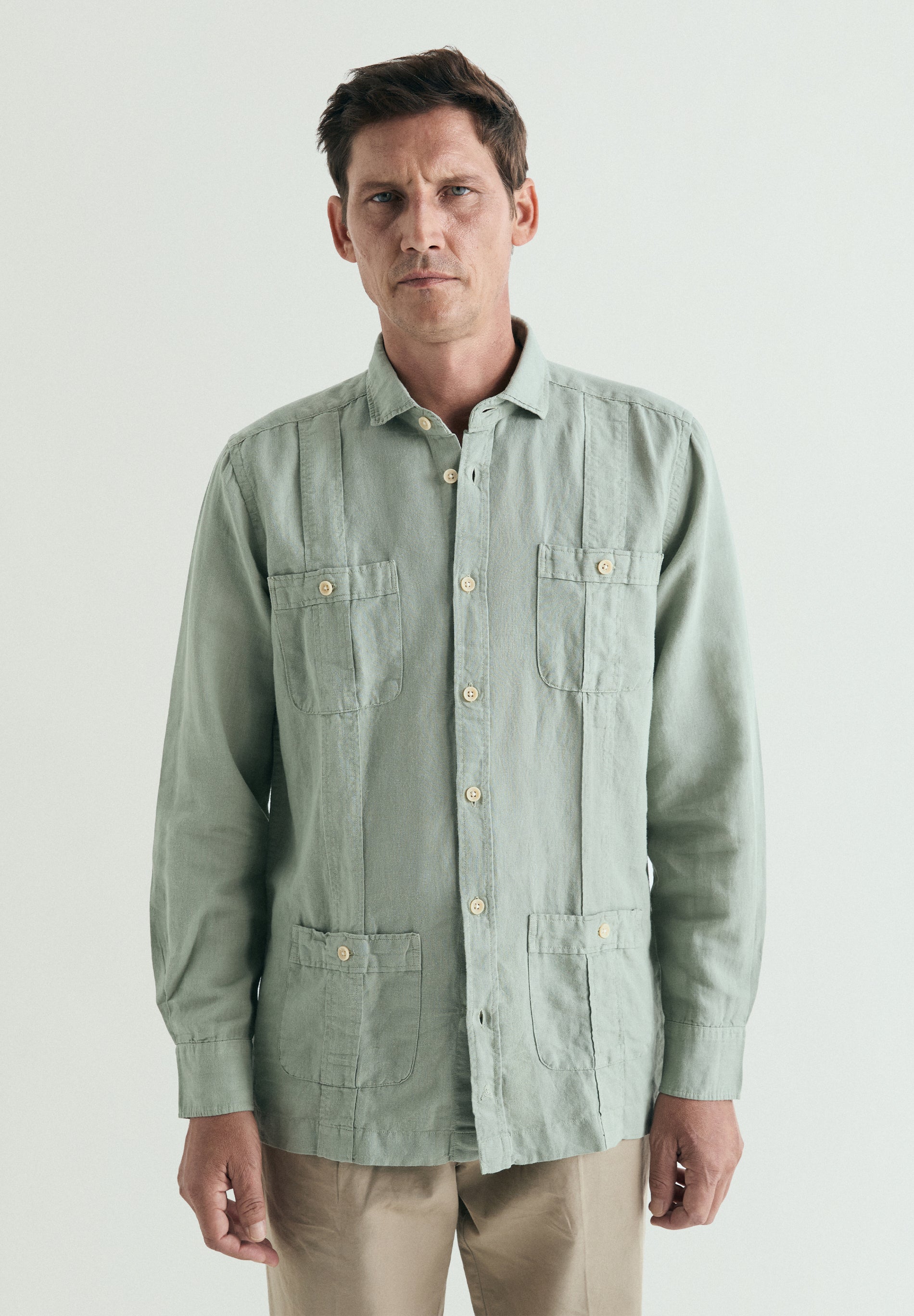 CAMISA SAHARIANA LINO