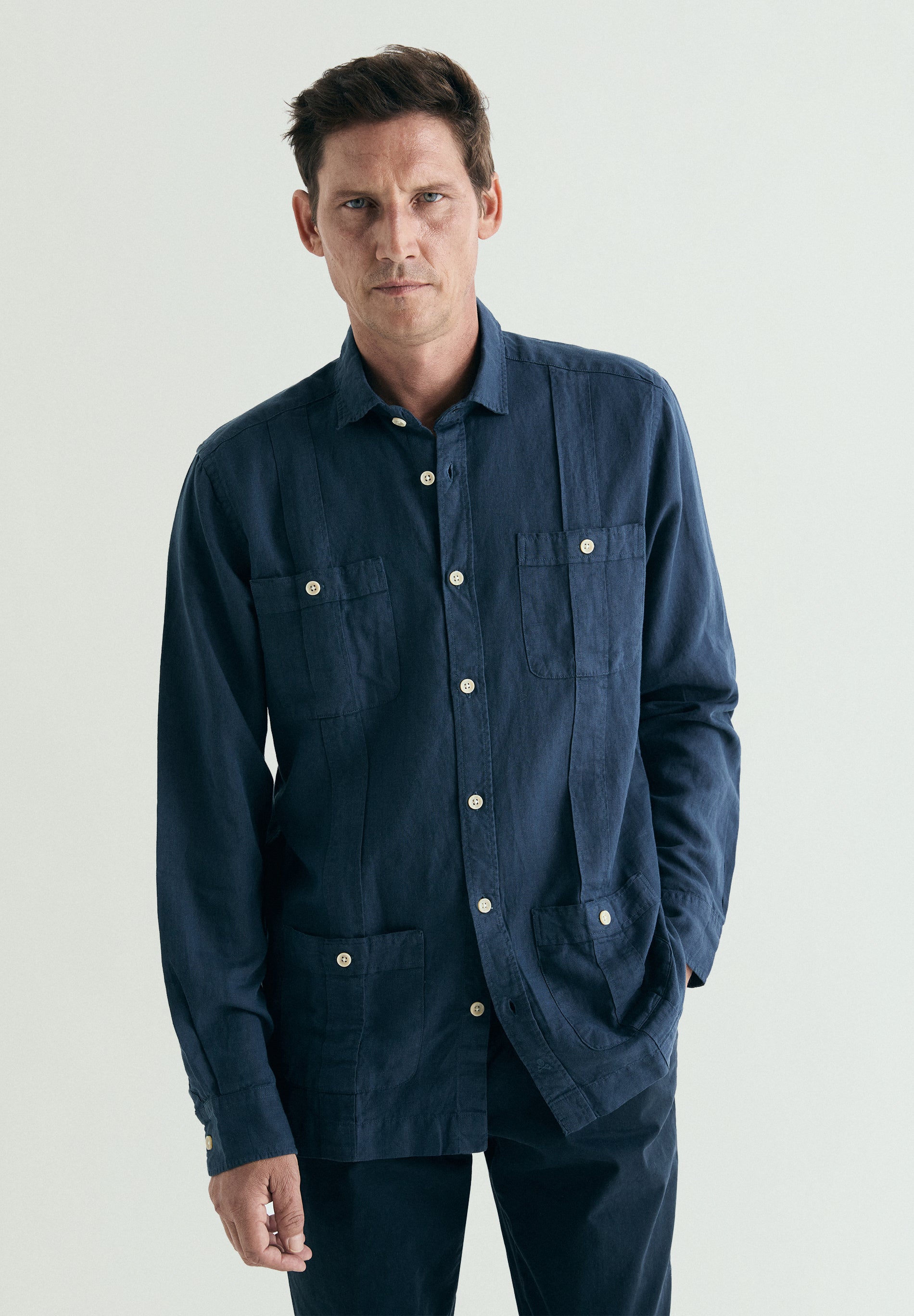 CAMISA SAHARIANA LINO