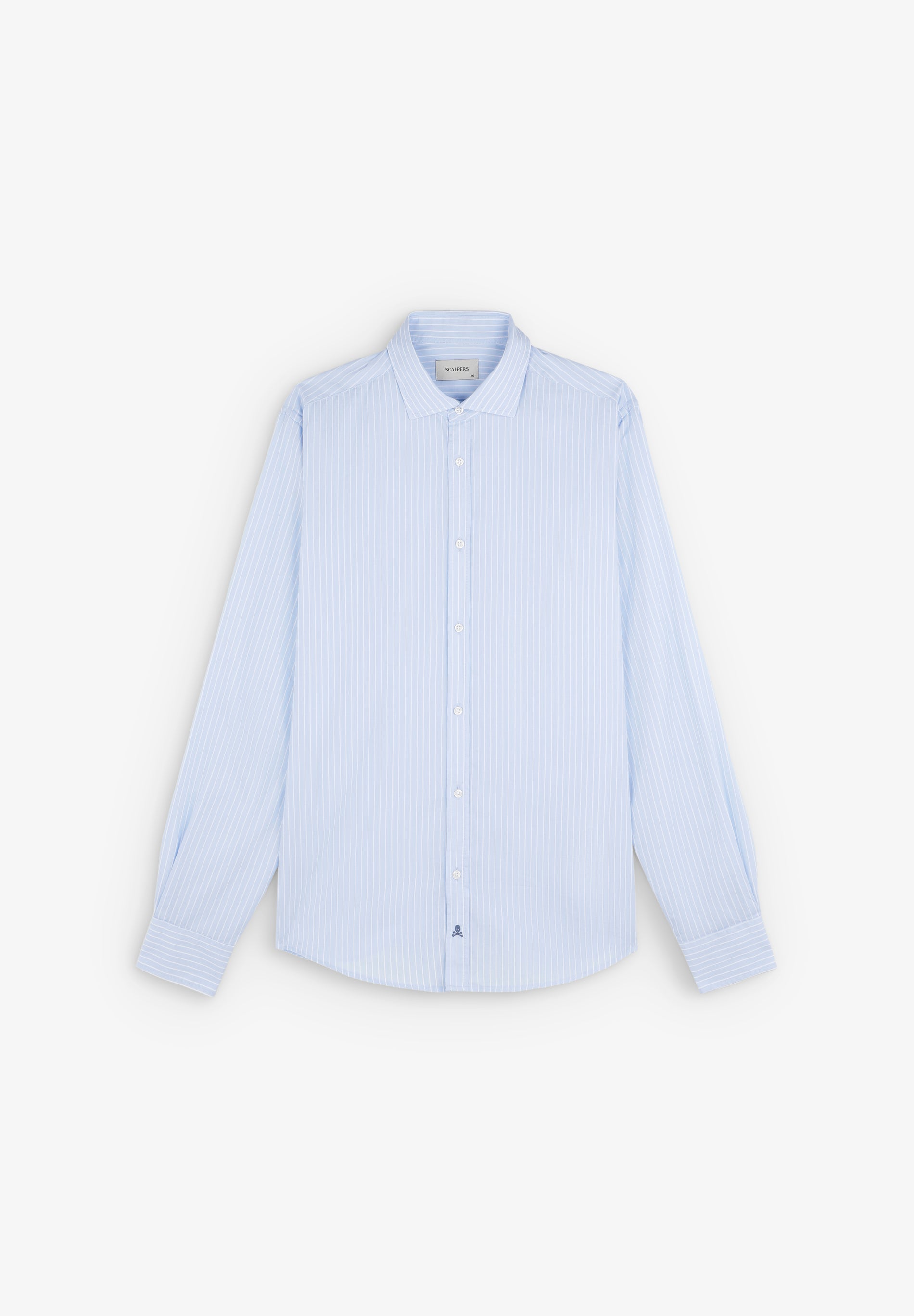 CAMISA BORDADO CONTRASTE SLIM FIT