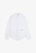 SCSTRIPED LINEN MAO SHIRT