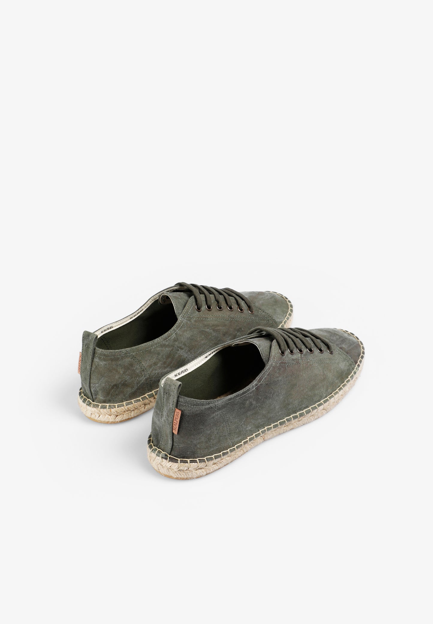 ALPARGATA CORDONES EFECTO LAVADO