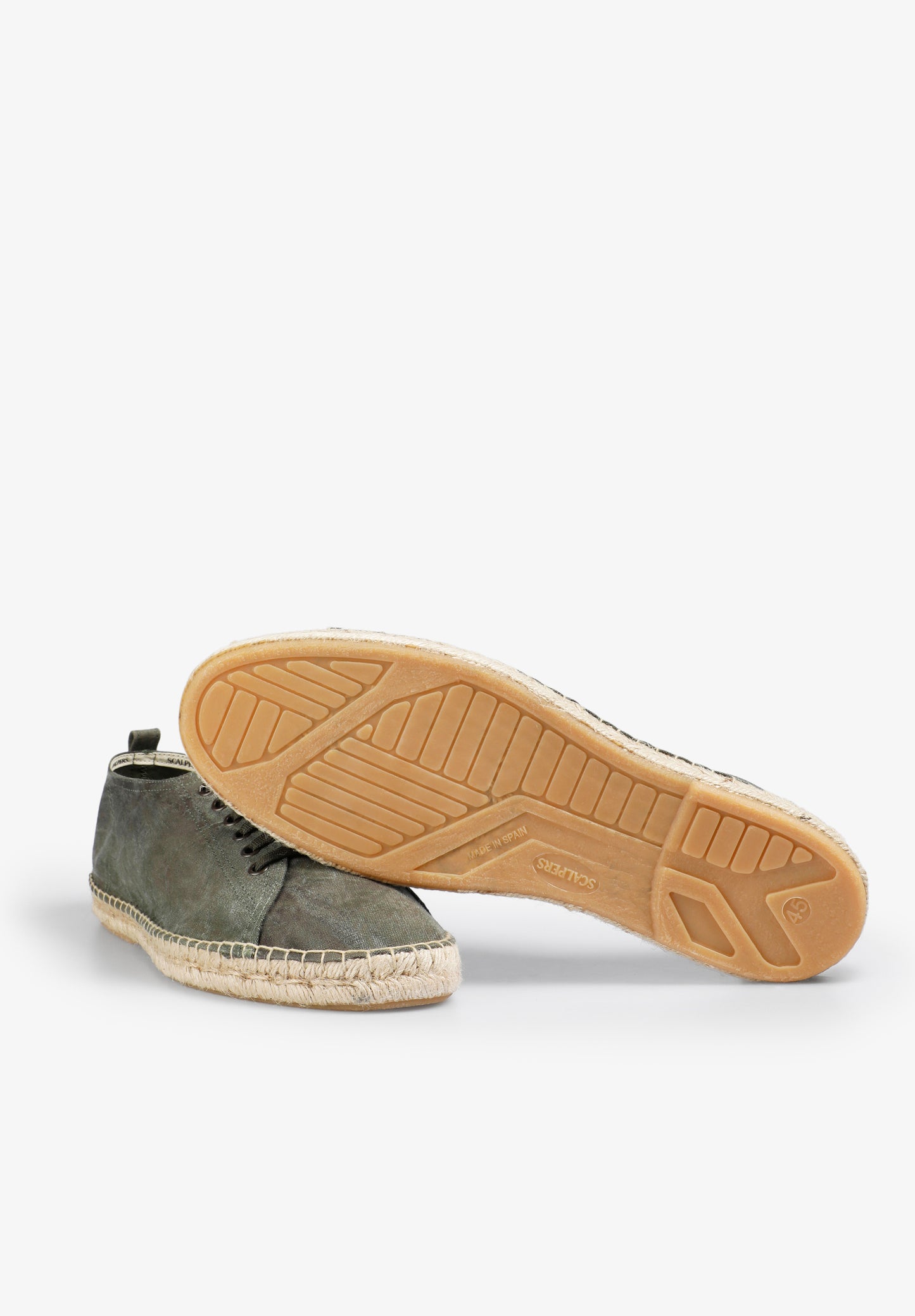 ALPARGATA CORDONES EFECTO LAVADO