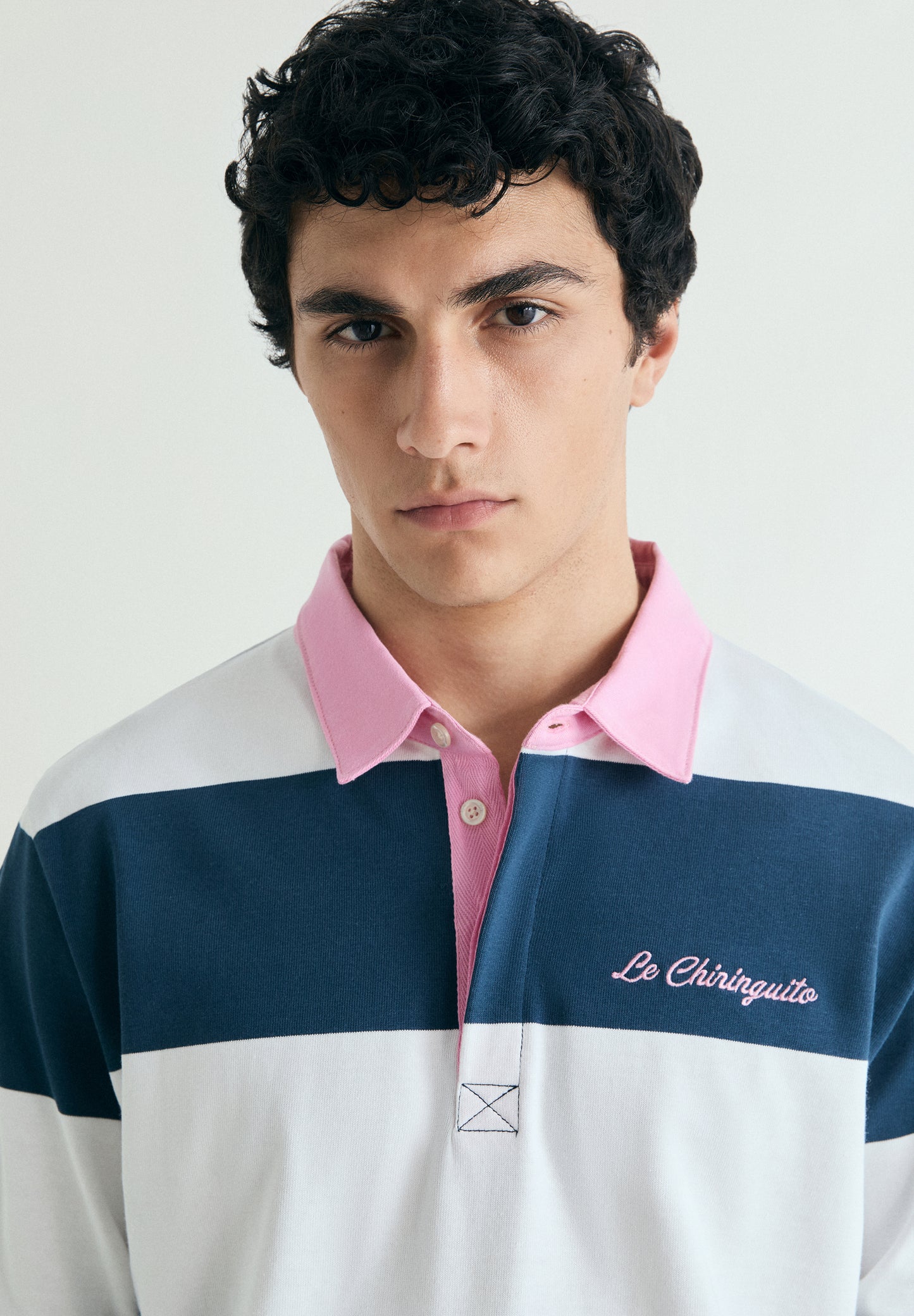 SUDADERA POLO CONTRASTE | LE CHIRINGUITO