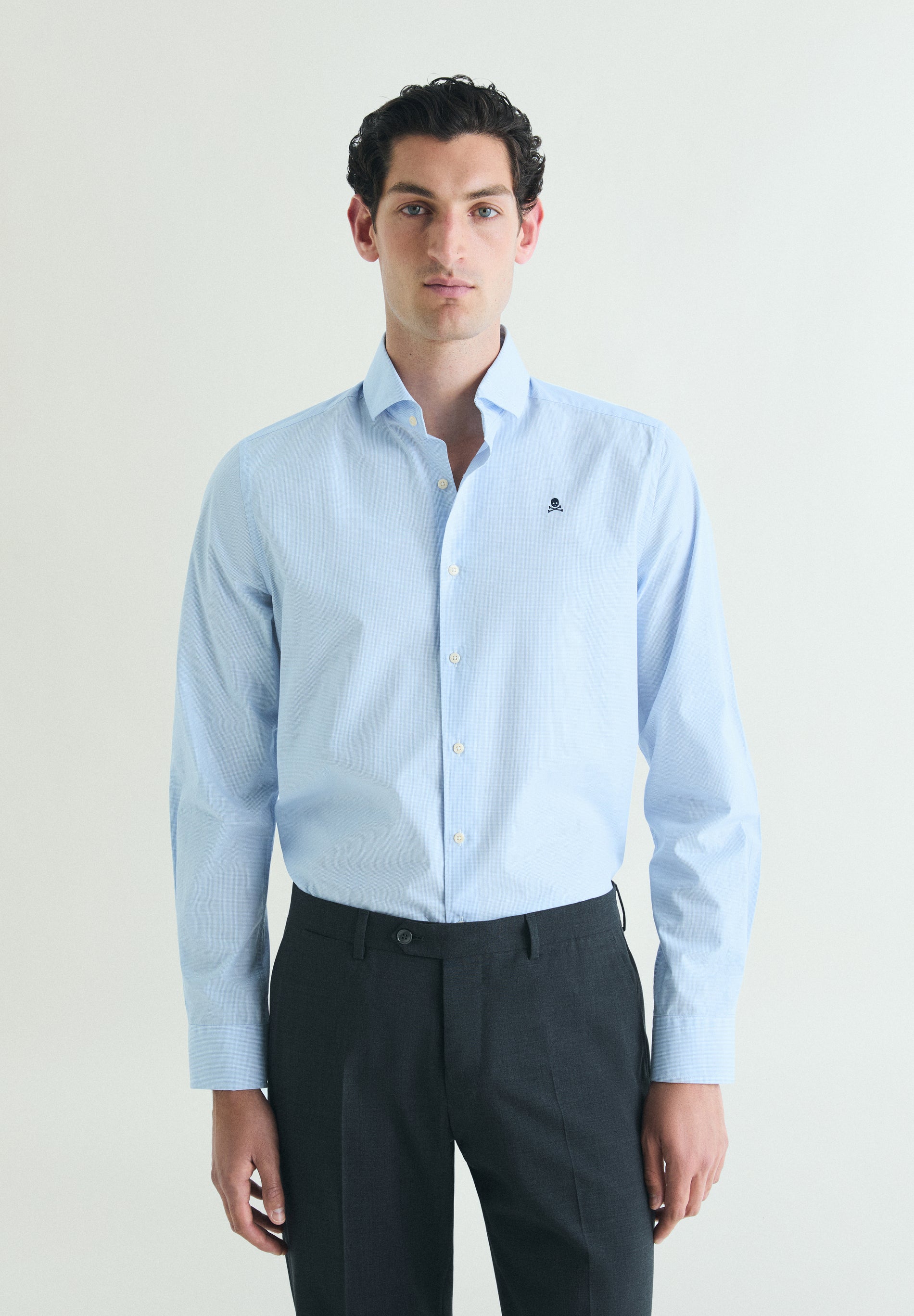 CAMISA CUADROS ALGODÓN