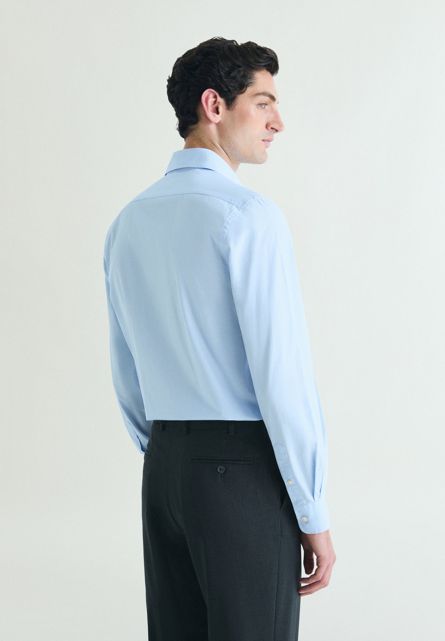CAMISA MICRORAYA ALGODÓN