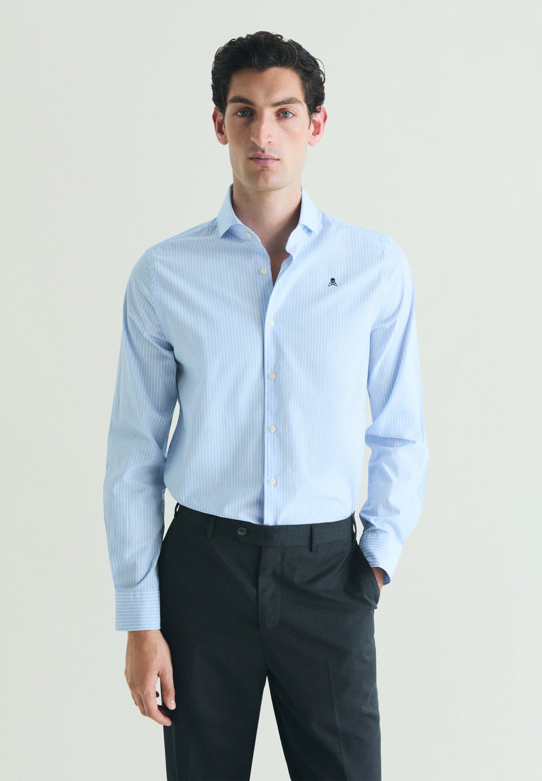 CAMISA RAYAS ALGODÓN