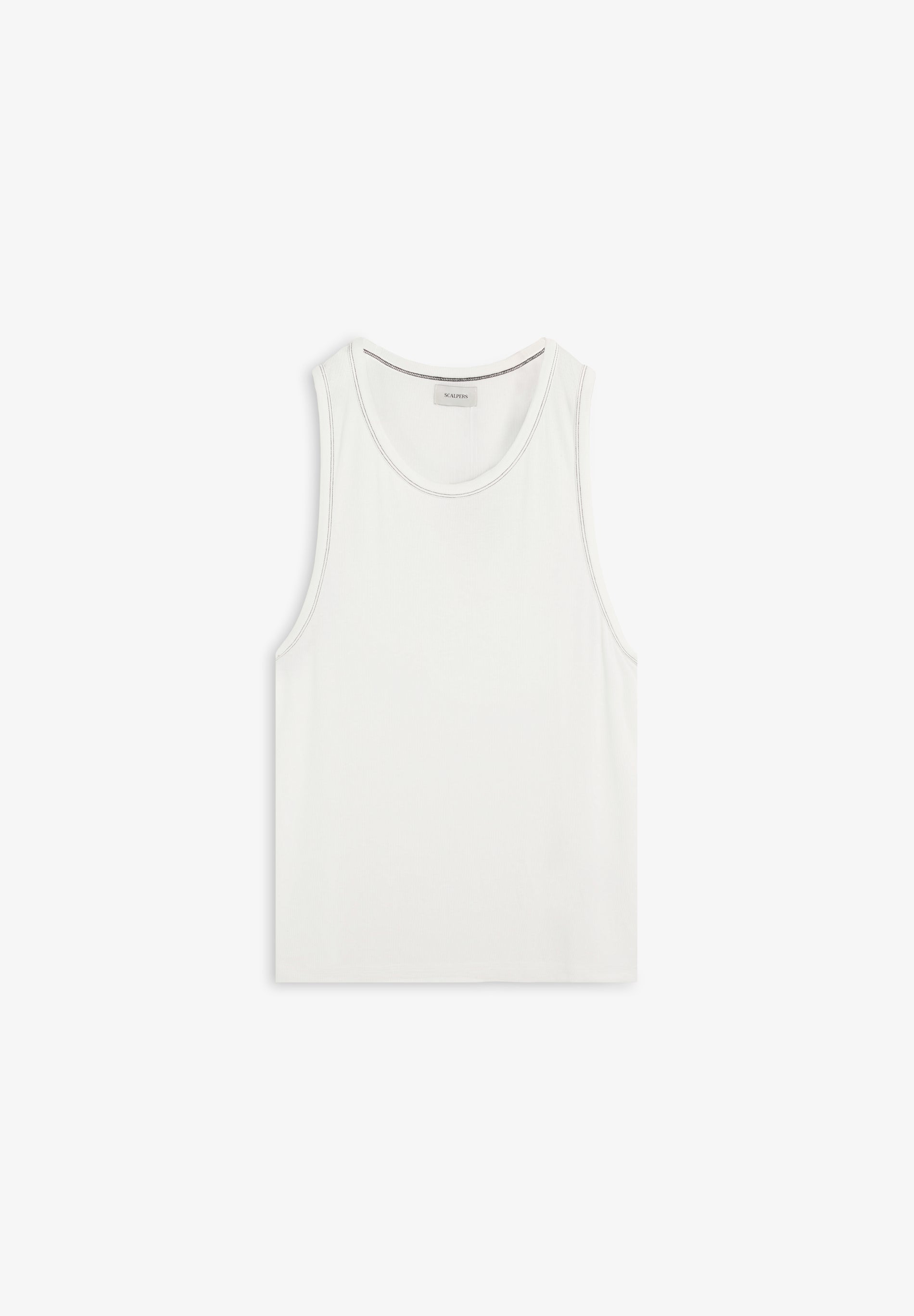CAMISETA TANK COSTURAS CONTRASTE