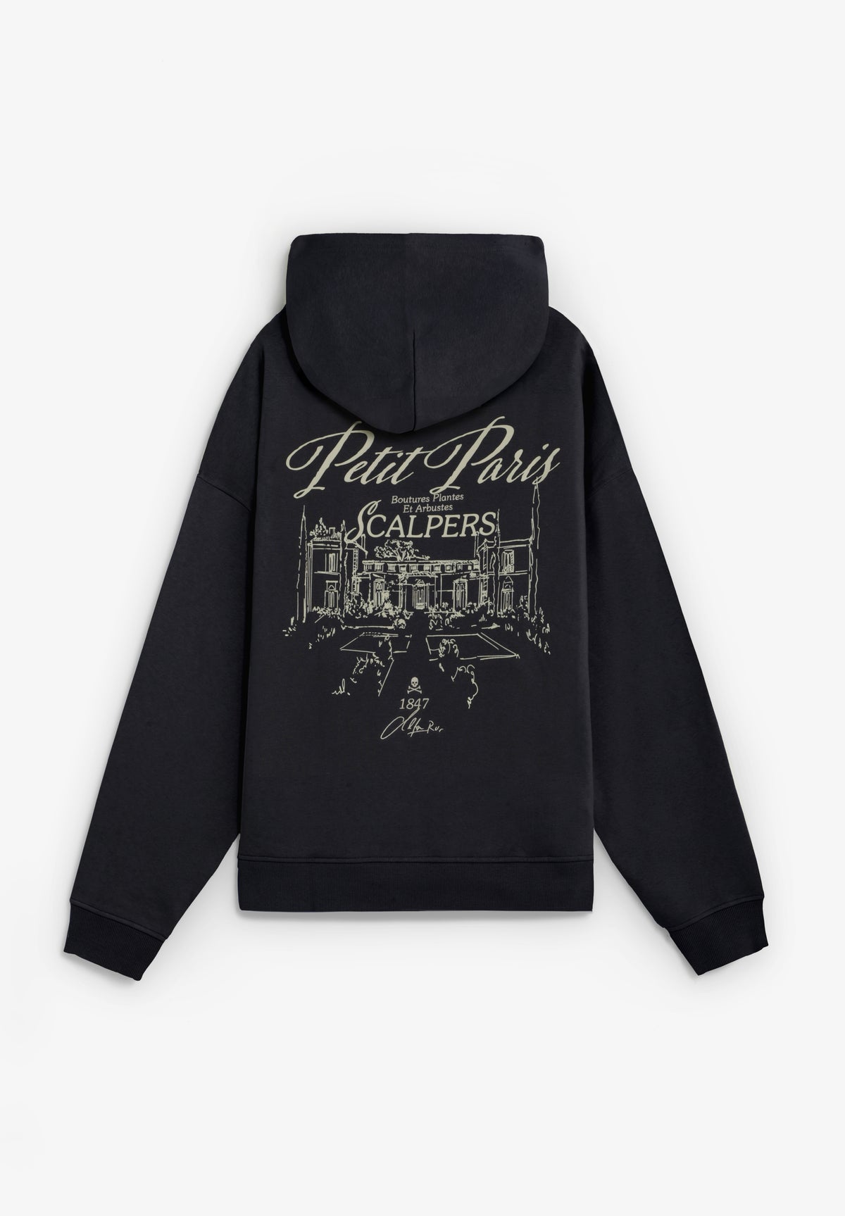SUDADERA CON CAPUCHA ESTAMPADA