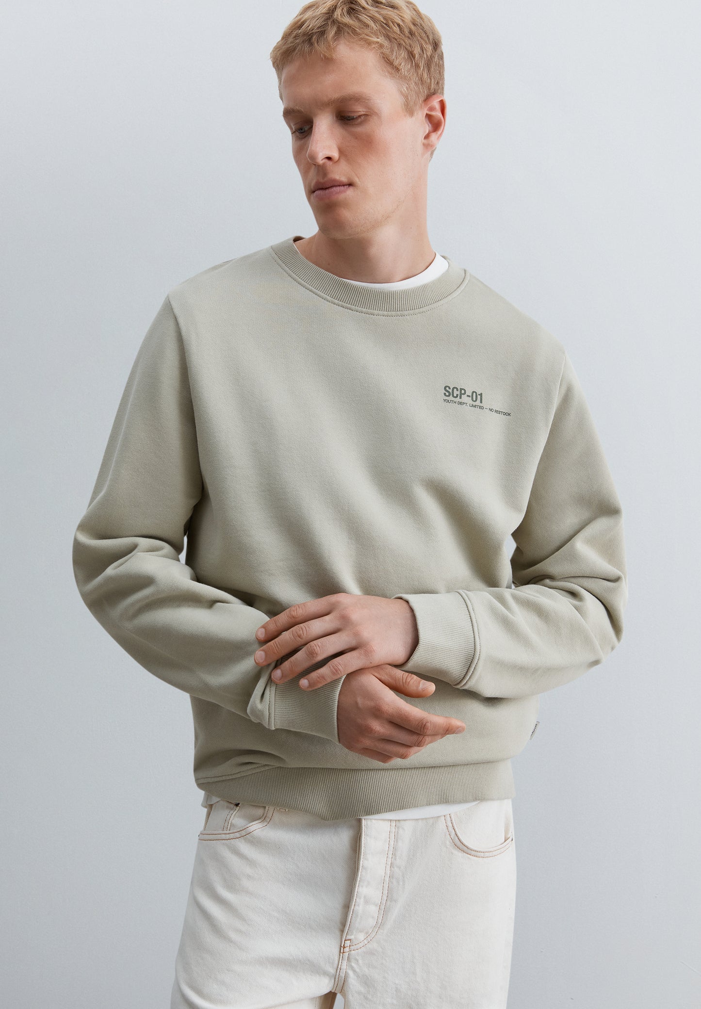 SUDADERA PRINT CONTRASTE