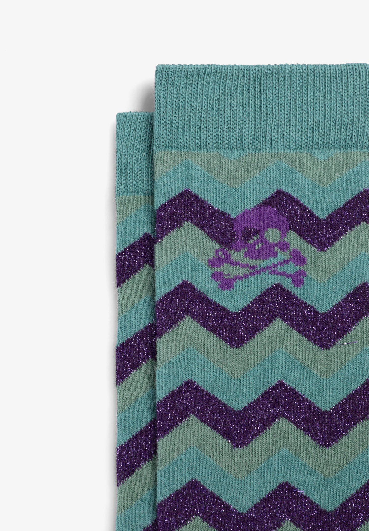 CALCETINES LÚREX ZIGZAG