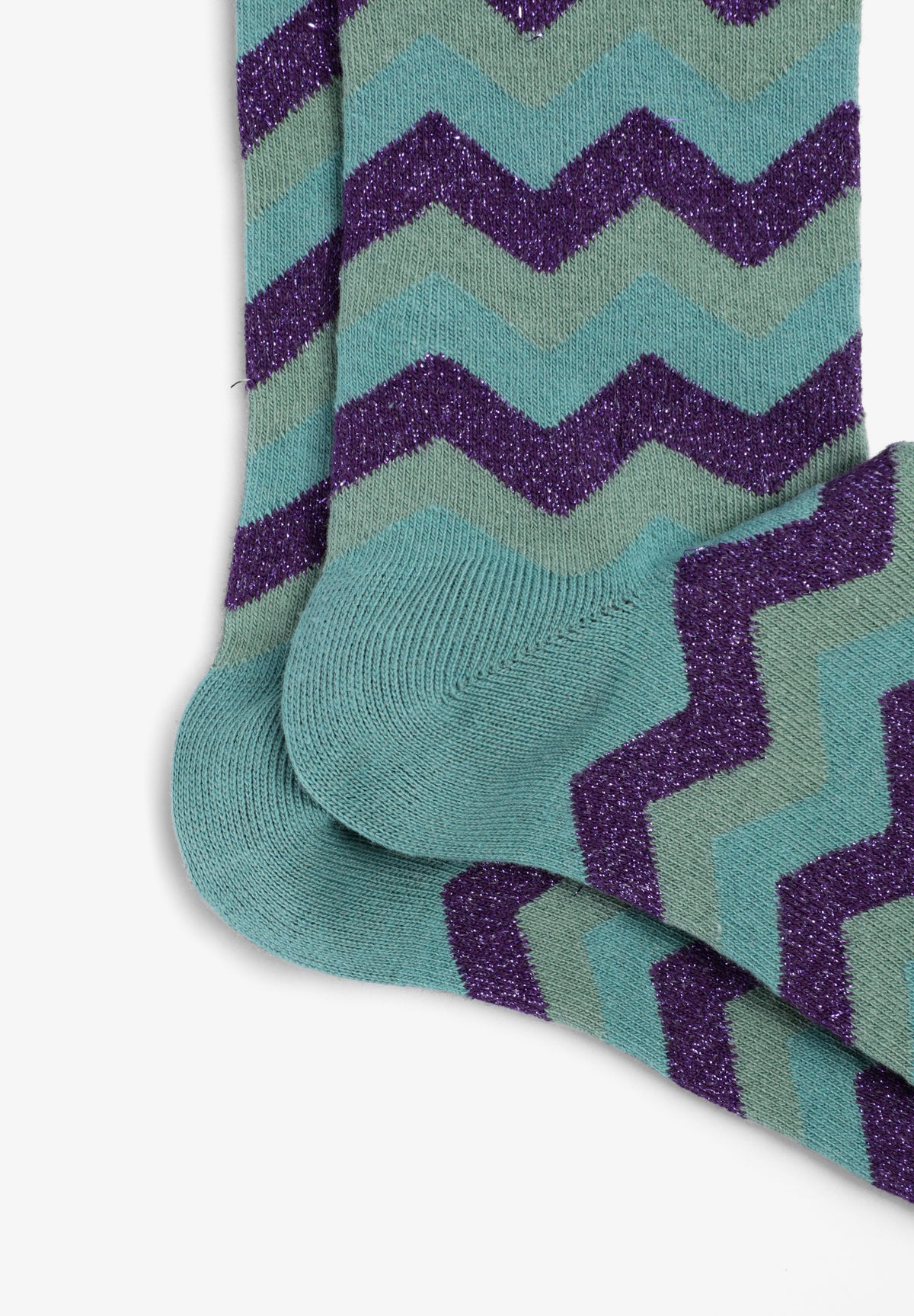 CALCETINES LÚREX ZIGZAG