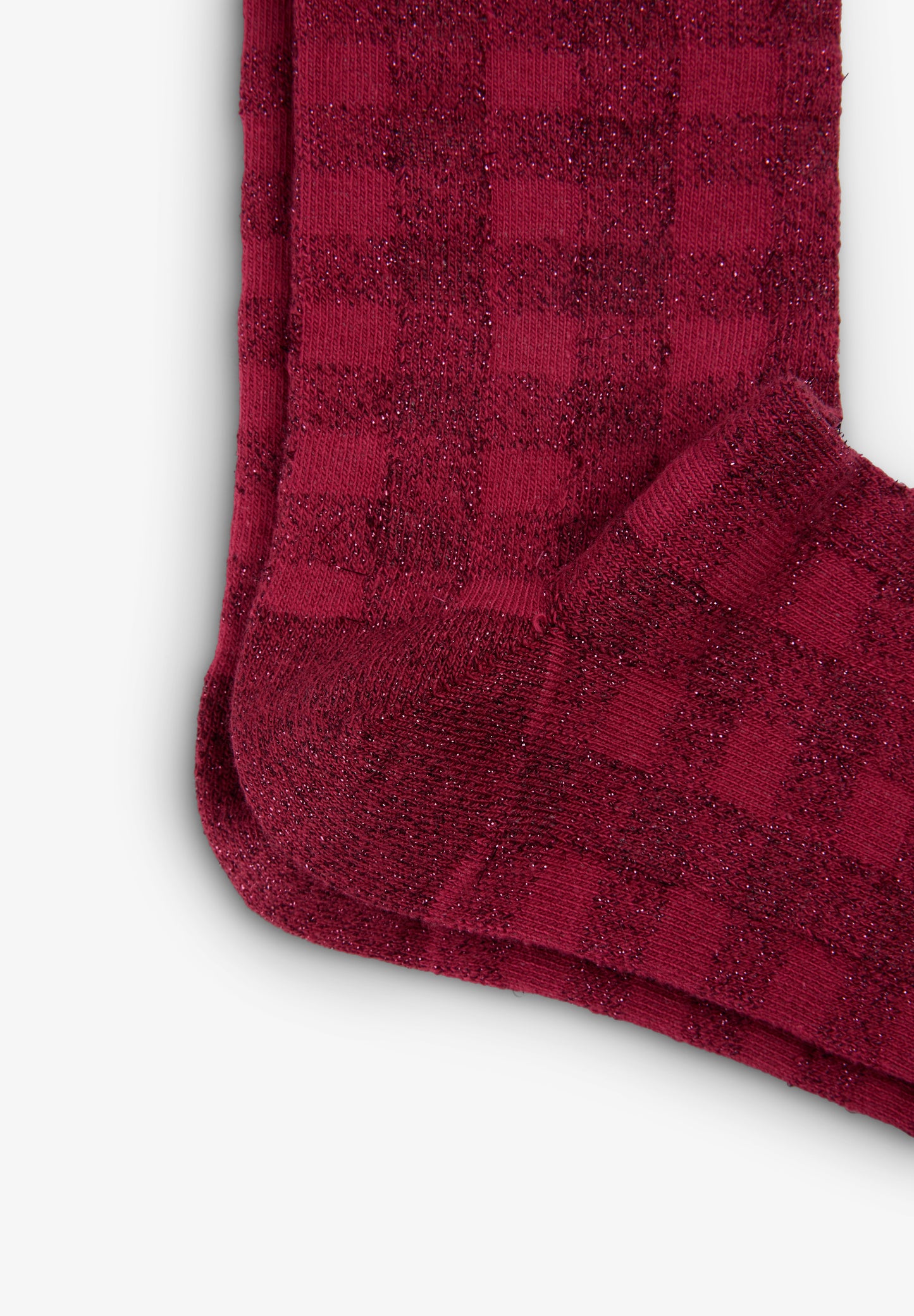 CALCETINES VICHY CON LÚREX