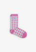 CALCETINES VICHY CON LÚREX