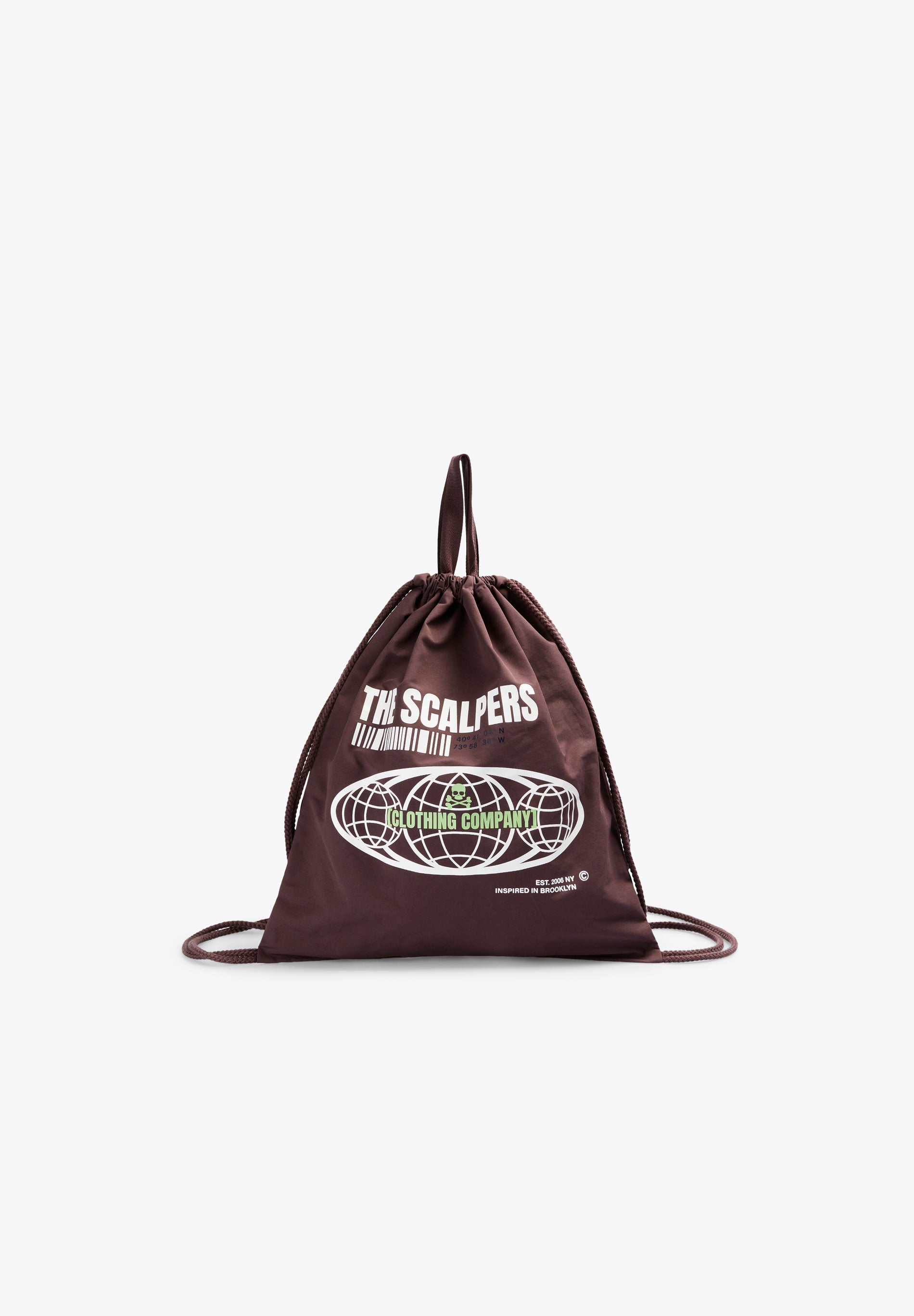 MOCHILA SACO ESTAMPADO FRONTAL