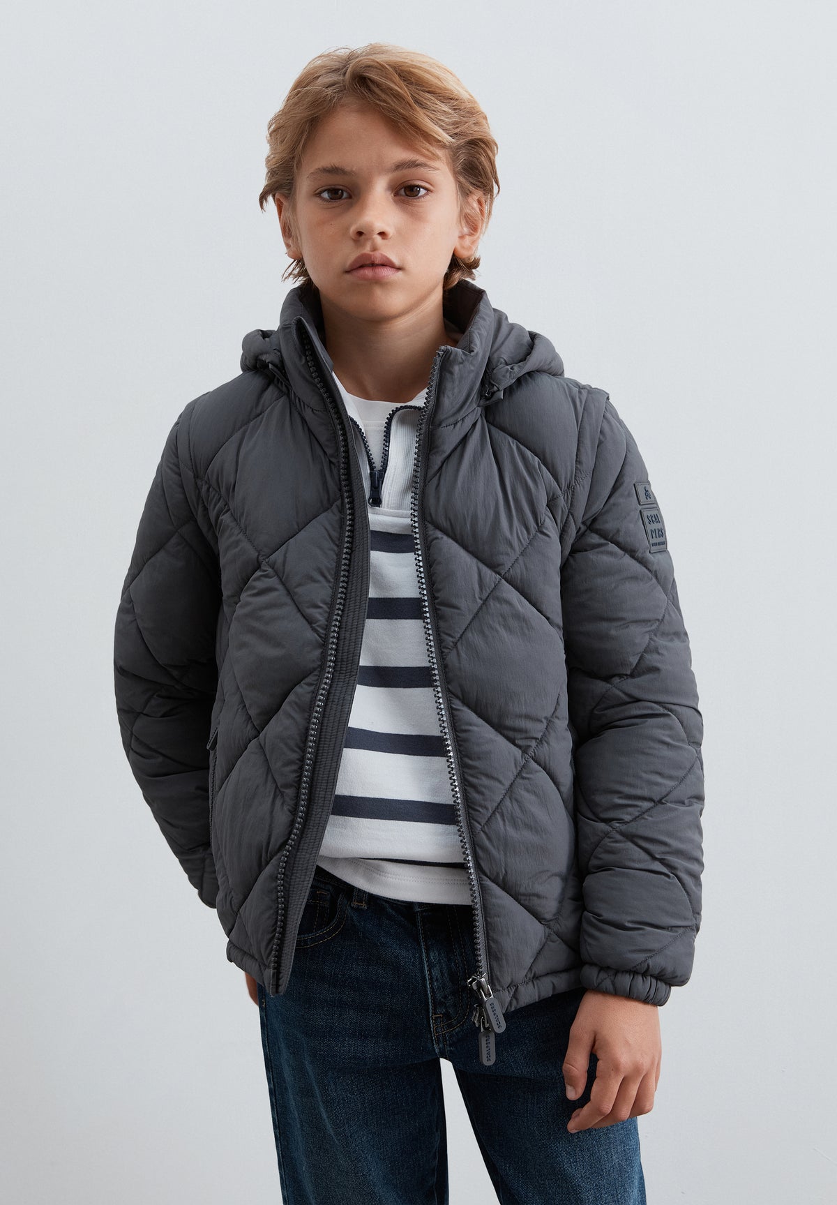 CHAQUETA ACOLCHADA DESMONTABLE